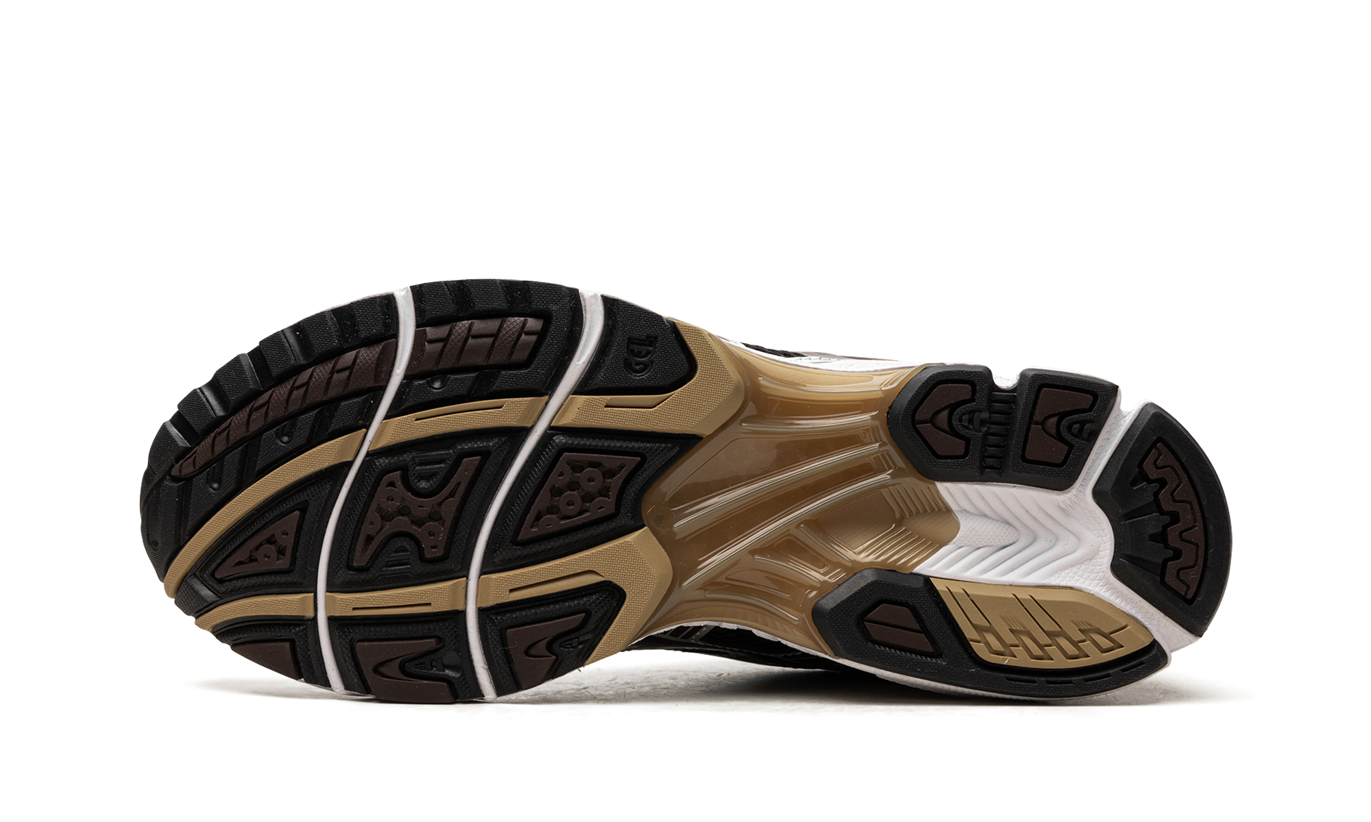 asics gel kayano 14 black coffee silver+1201A019-004+bottom view