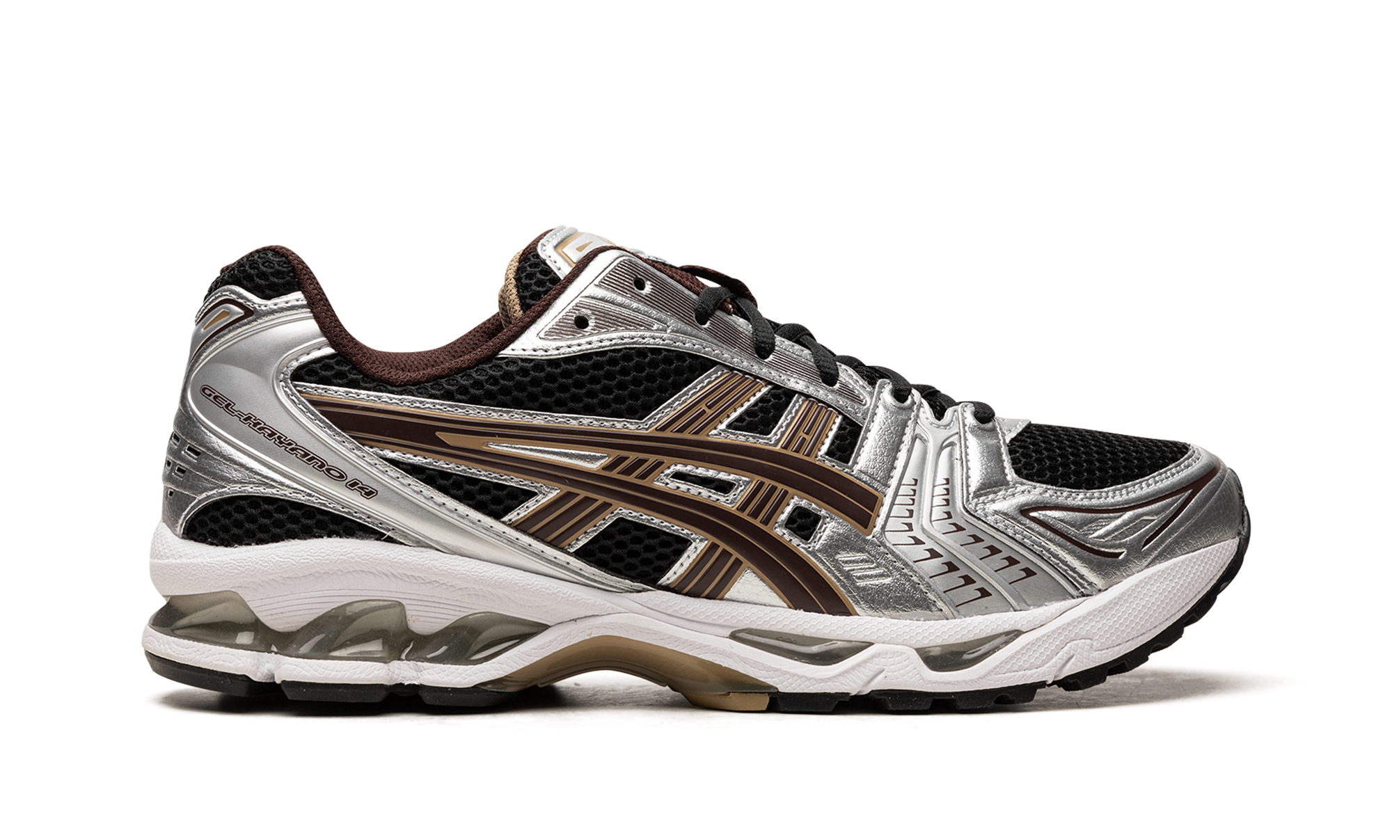 asics gel kayano 14 black coffee silver+1201A019-004+right view