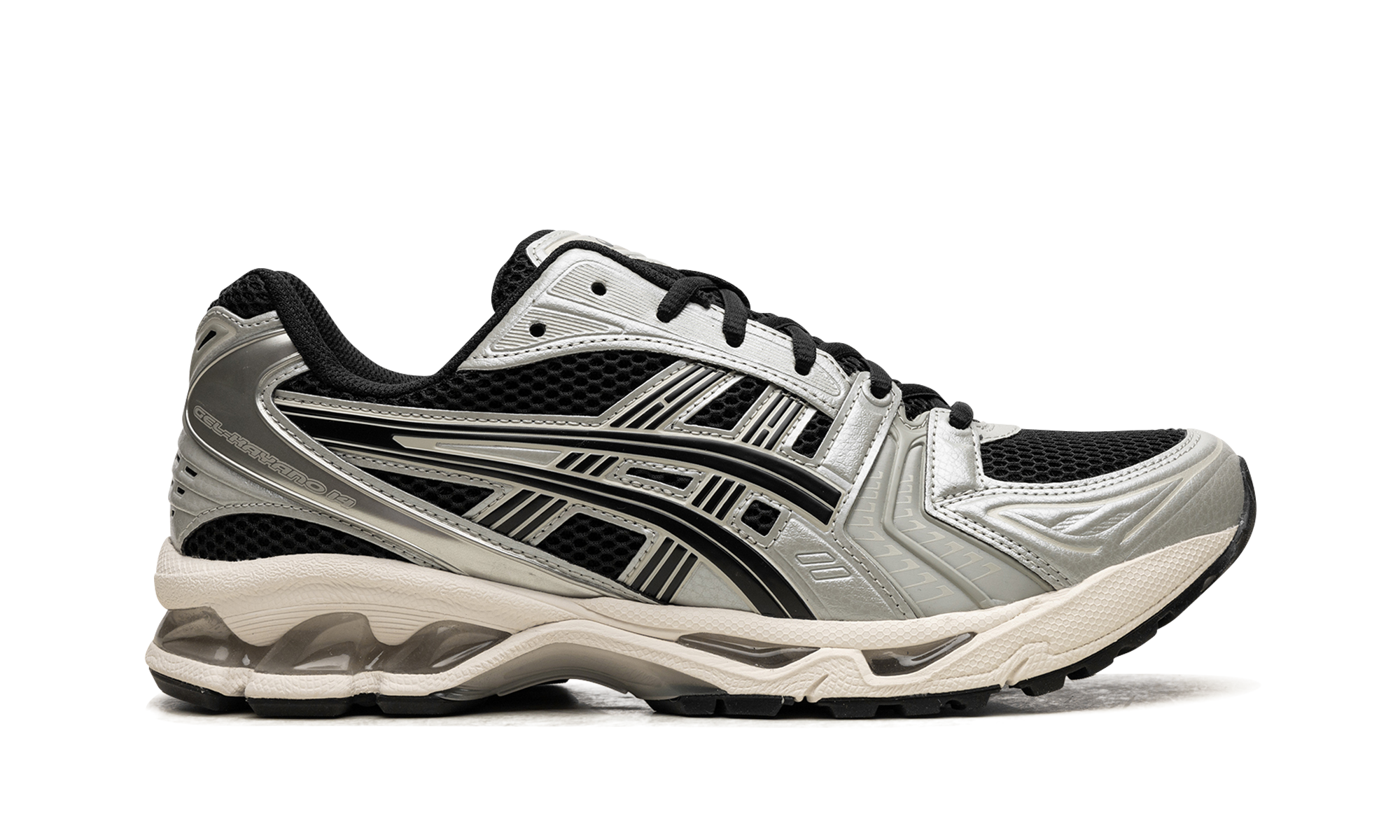 asics gel kayano 14 black seal grey+1201A019-005+right view