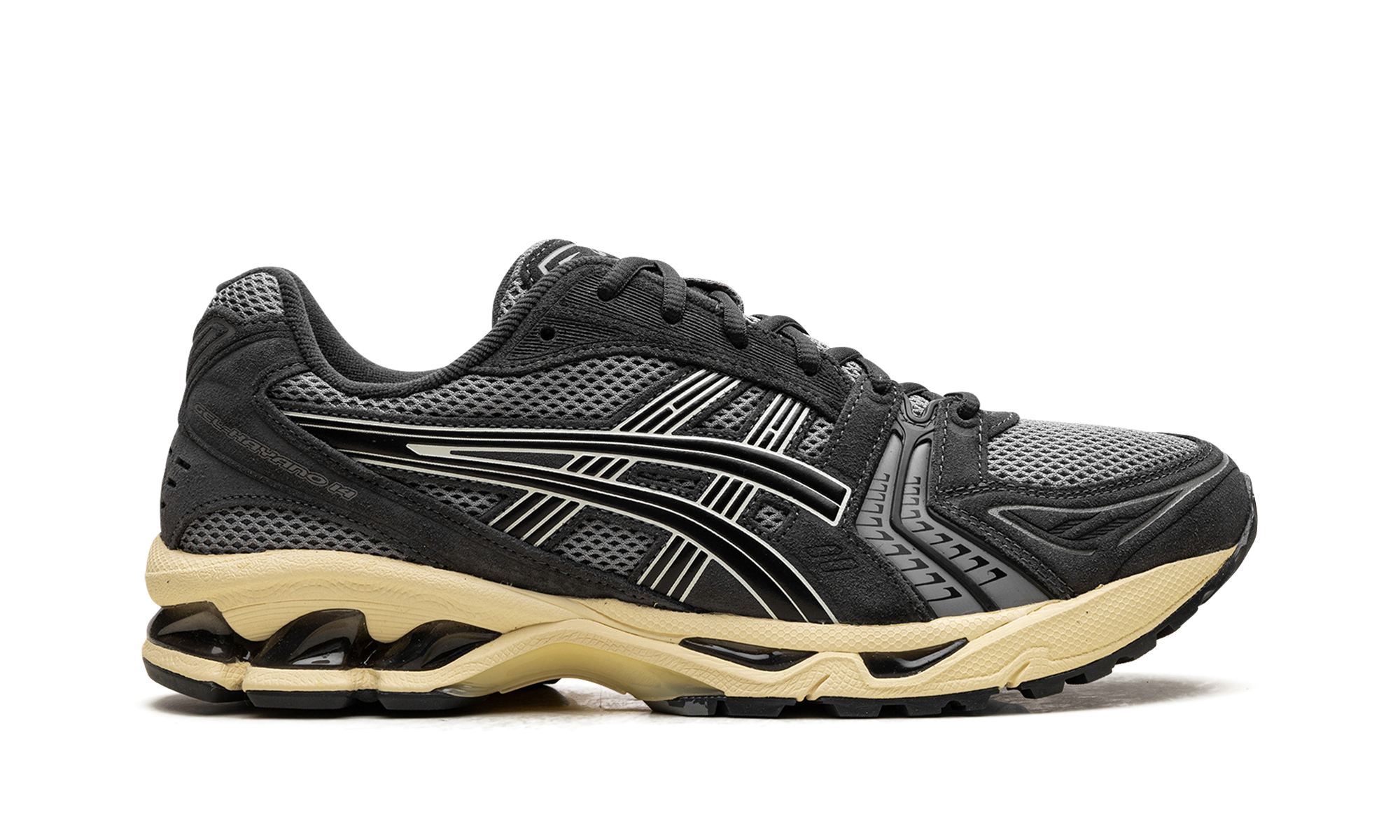 asics gel kayano 14 clay grey black+1203A540-020+right view