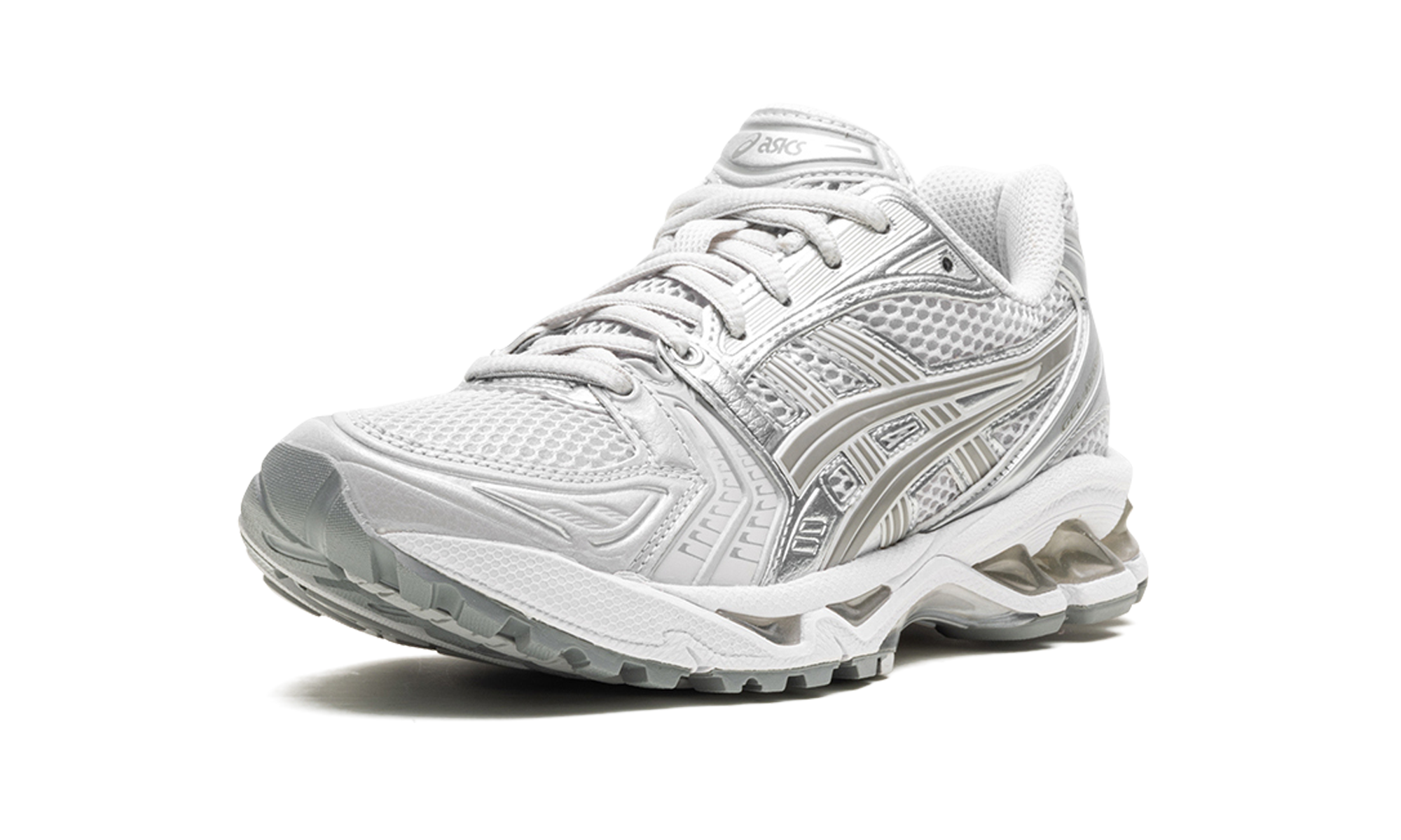 asics gel kayano 14 cloud grey women s+1202A056-021+left diagnol single view