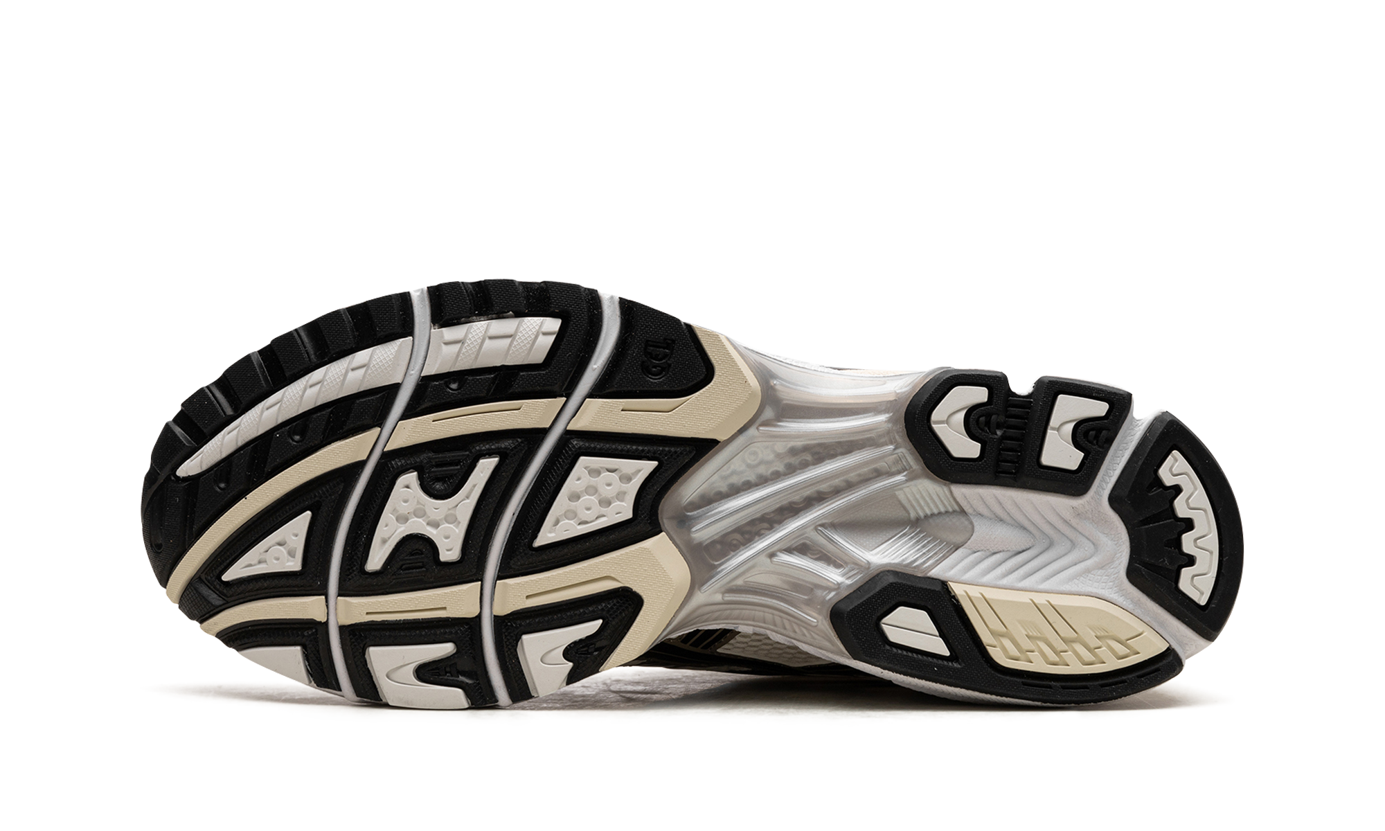 asics gel kayano 14 cream black metallic plum+1201A019-108+bottom view
