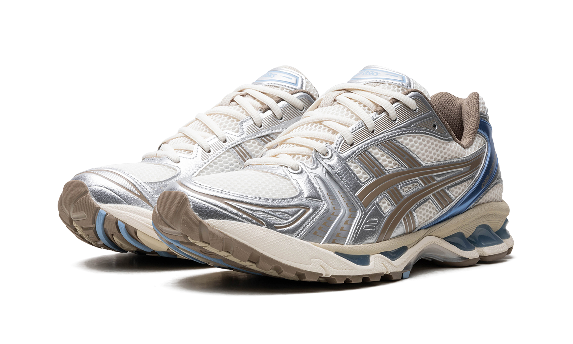 asics gel kayano 14 cream pepper women s+1202A056-113+diagnol left view