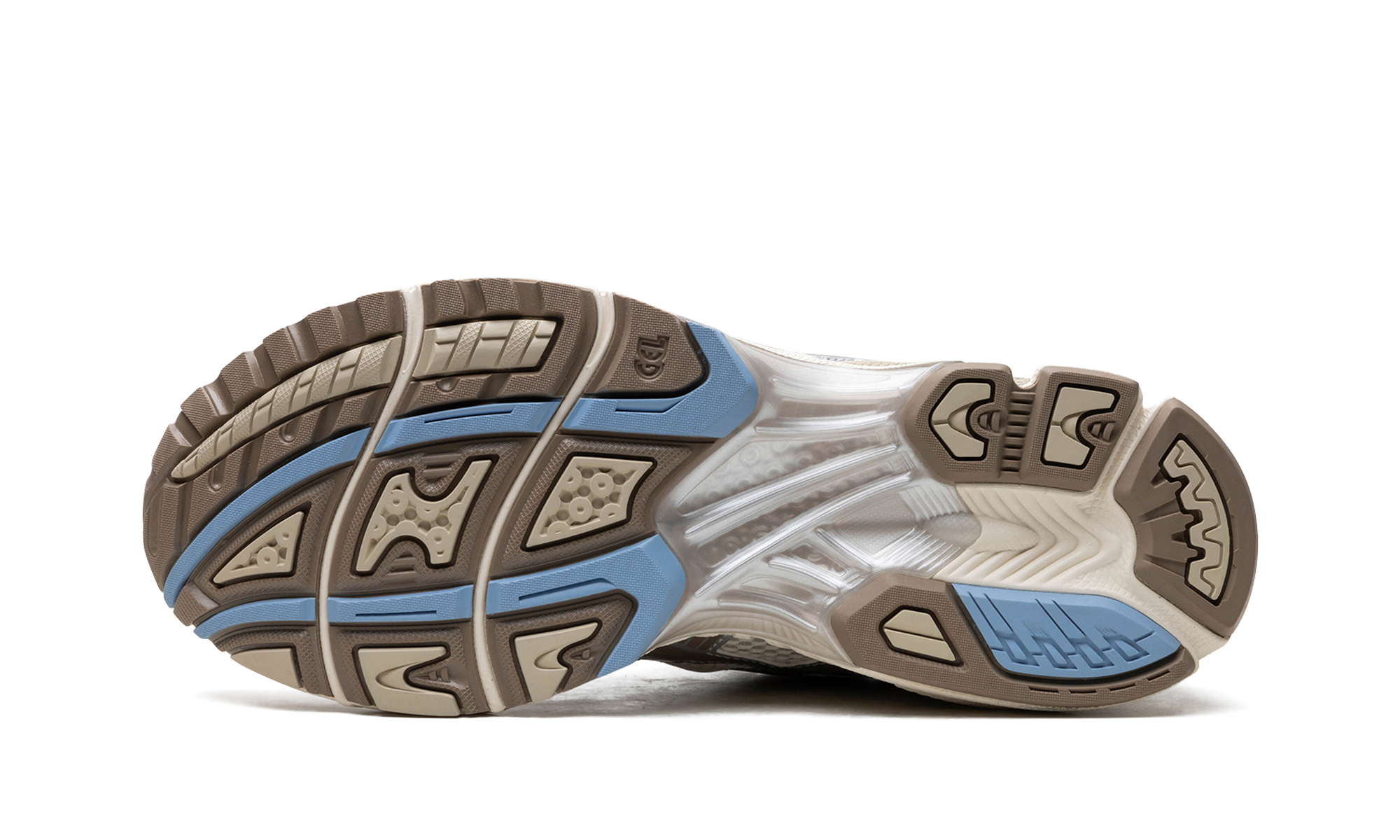 asics gel kayano 14 cream pepper women s+1202A056-113+bottom view