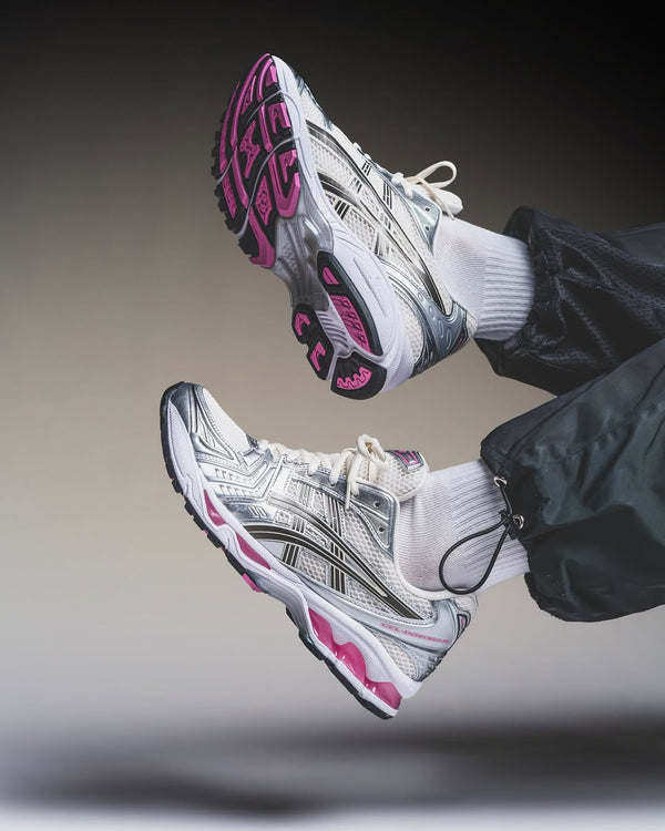ASICS GEL-Kayano 14 Cream Sweet Pink, Lifestyle View 4, SKU 1203A537-103