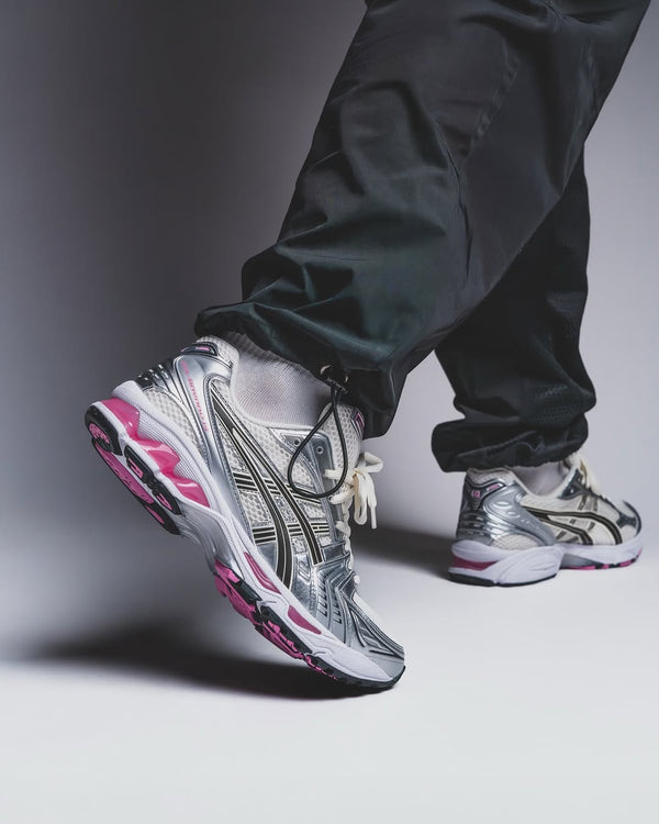 ASICS GEL-Kayano 14 Cream Sweet Pink, Lifestyle View 5, SKU 1203A537-103