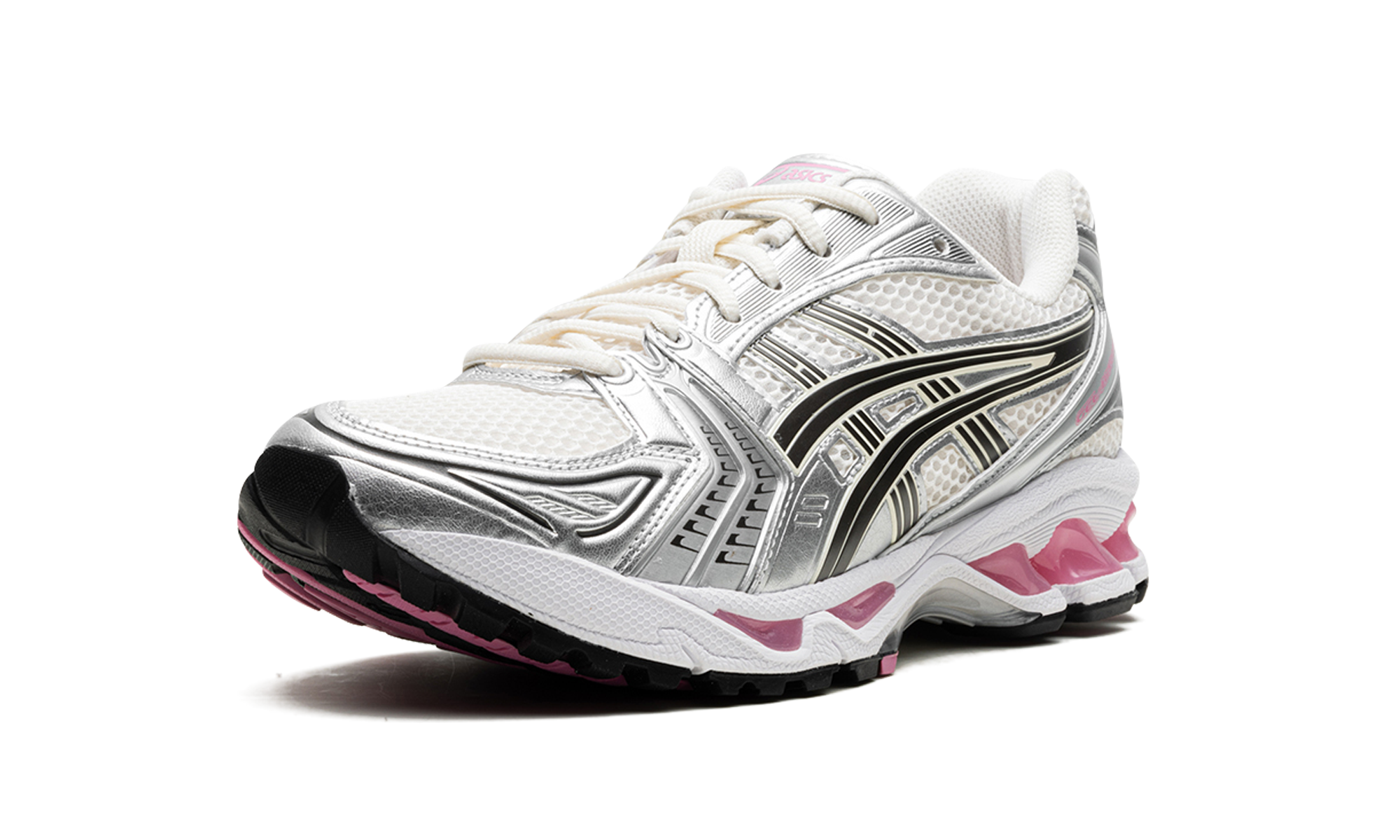 asics gel kayano 14 cream sweet pink+1203A537-103+left diagnol single view