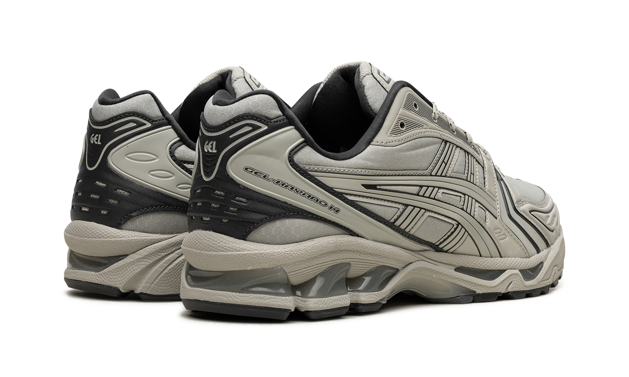 asics gel kayano 14 earthenware pack white sage+1203A412-020+diagnol right behind view