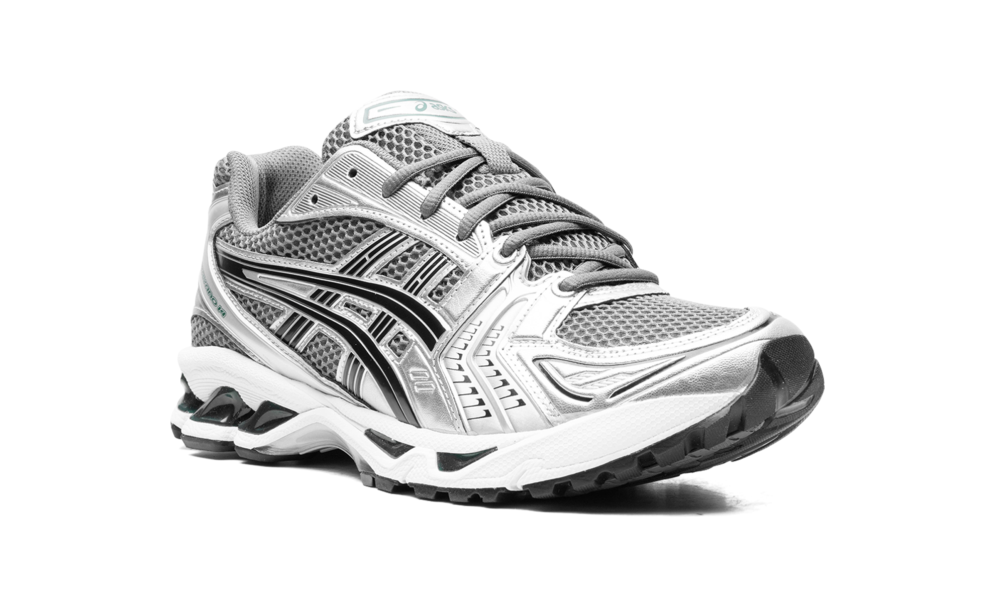 asics gel kayano 14 metropolis jasper green+1203A537-020+diagnol right view