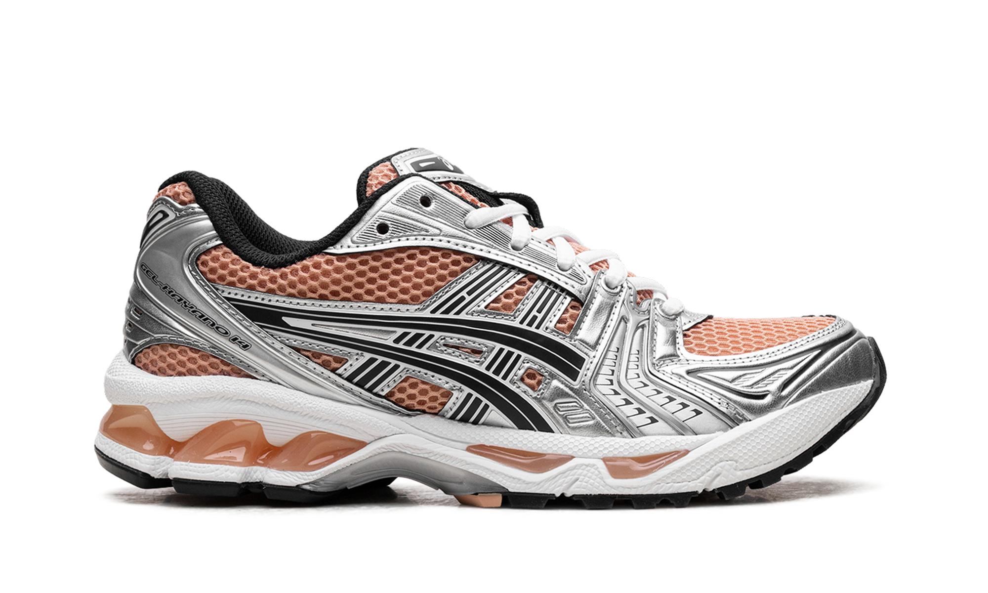 asics gel kayano 14 sepia pure silver+1203A537-201+right view