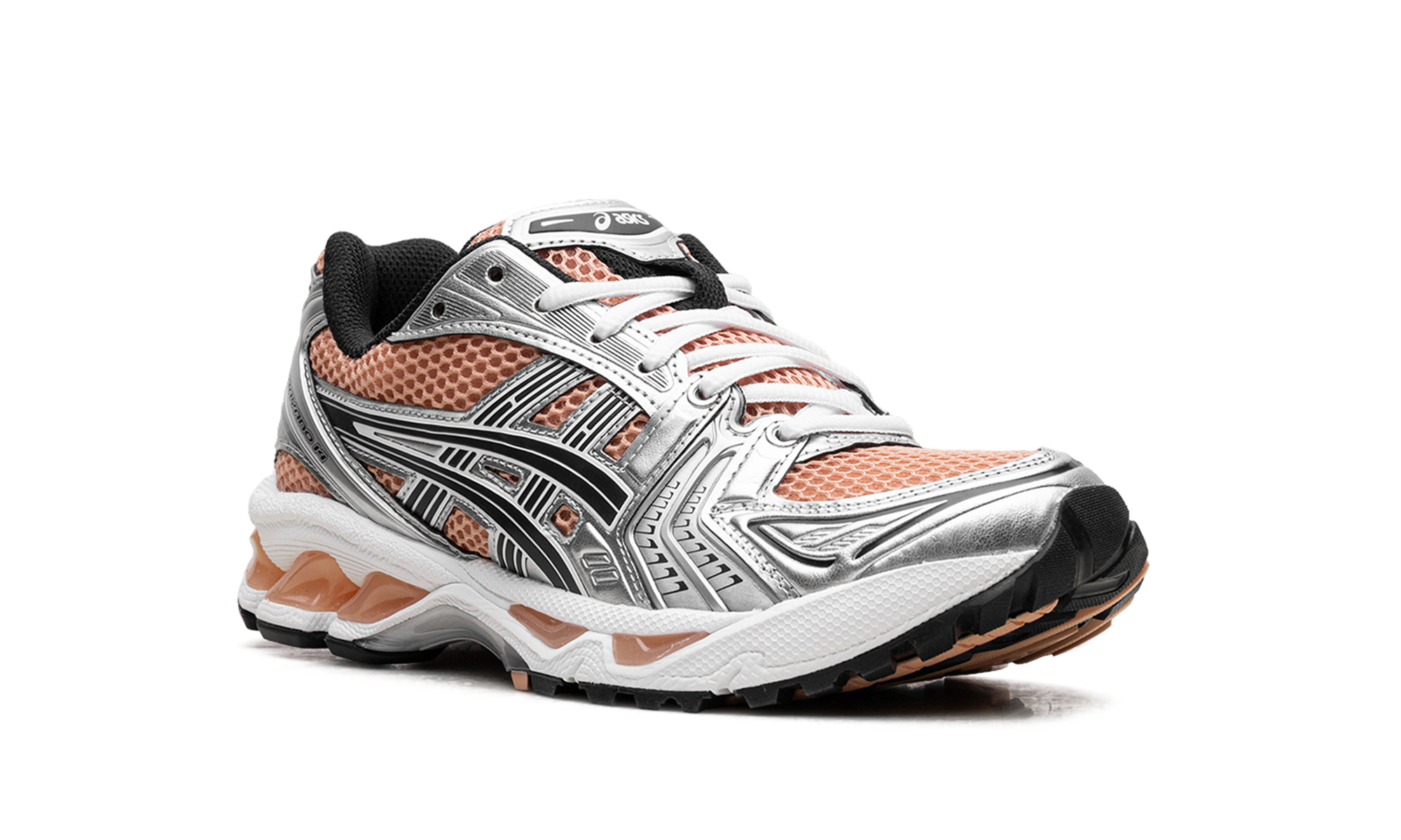asics gel kayano 14 sepia pure silver+1203A537-201+diagnol right view
