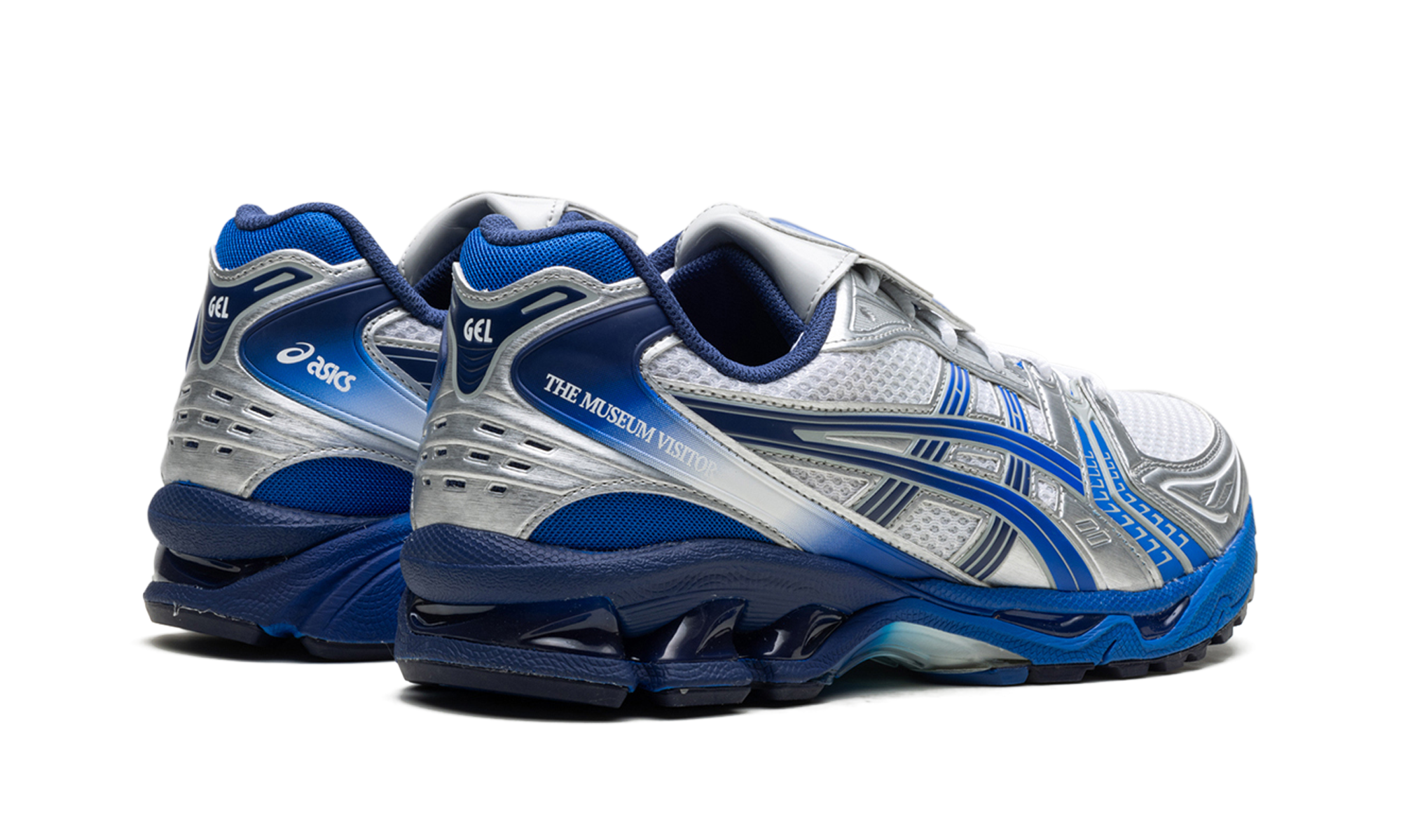 asics gel kayano 14 the museum visitor polar shade+1203A528-020+diagnol right behind view
