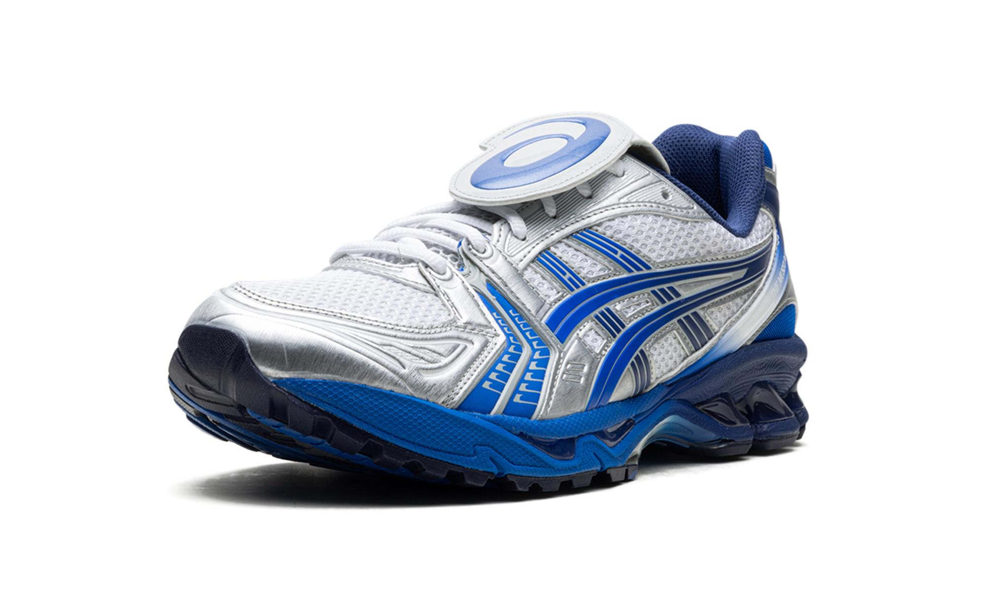asics gel kayano 14 the museum visitor polar shade+1203A528-020+left diagnol single view