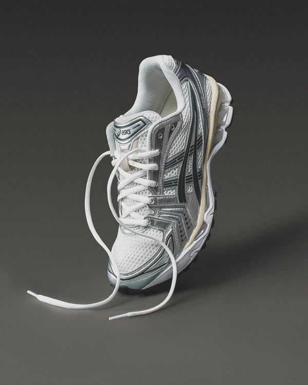 ASICS Gel-Kayano 14 White Graphite Grey, Lifestyle View 4, SKU 1203A537-110