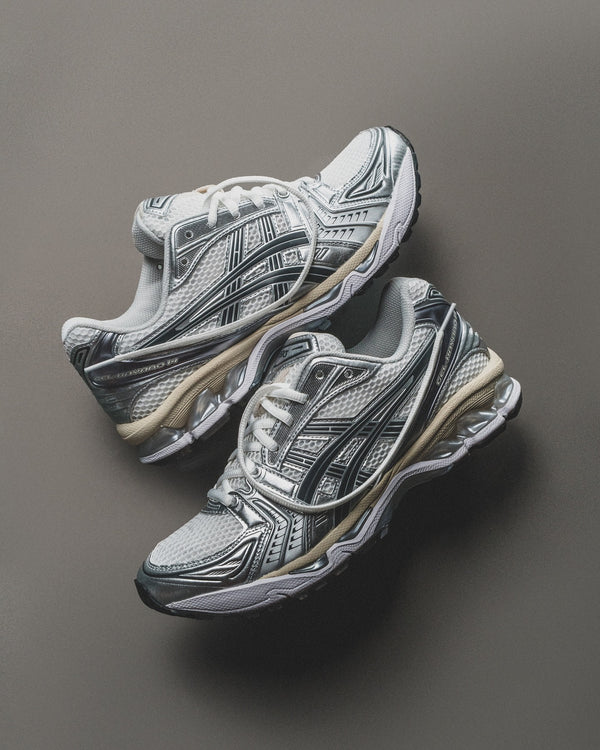 ASICS Gel-Kayano 14 White Graphite Grey, Lifestyle View 5, SKU 1203A537-110