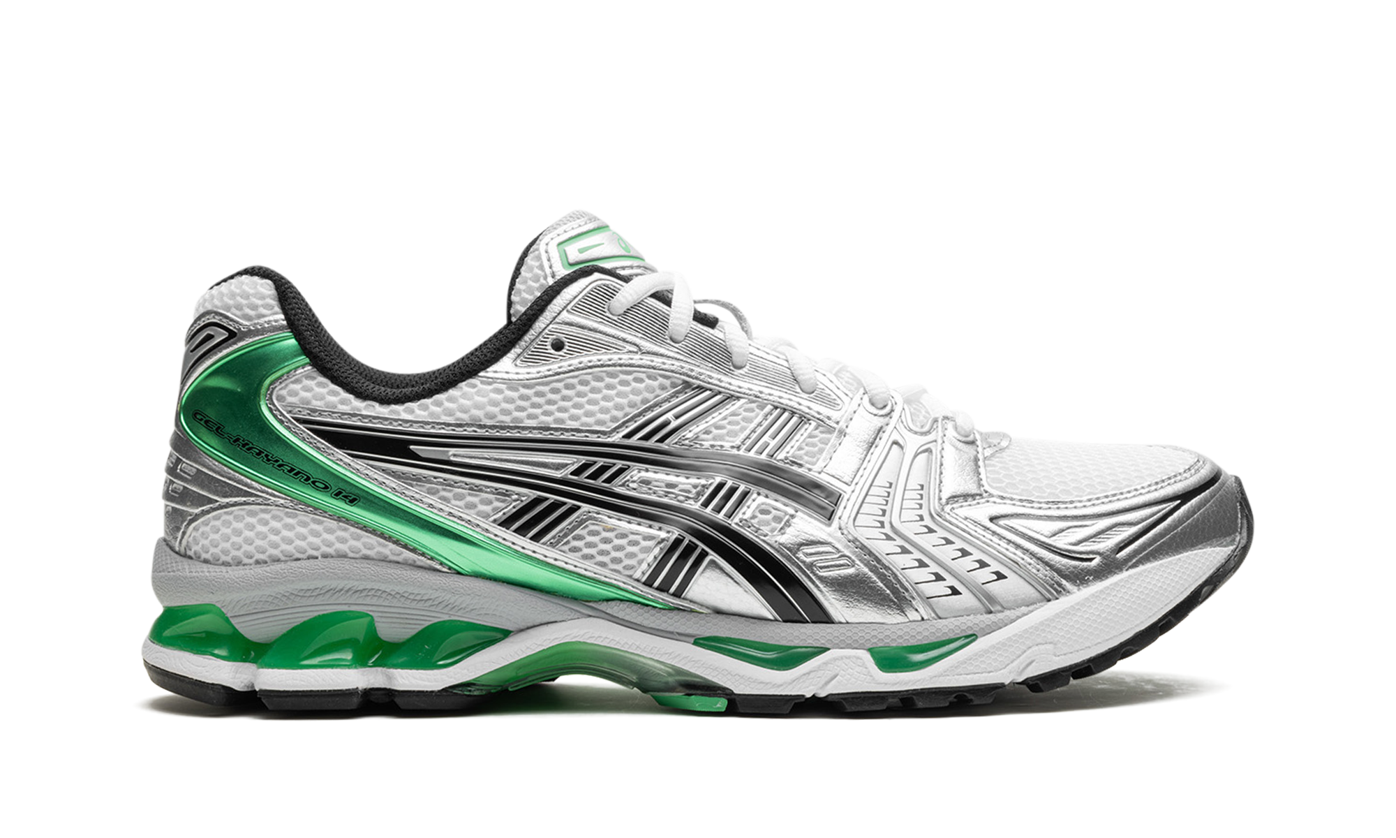 asics gel kayano 14 white malachite green+1201A019-110+right view