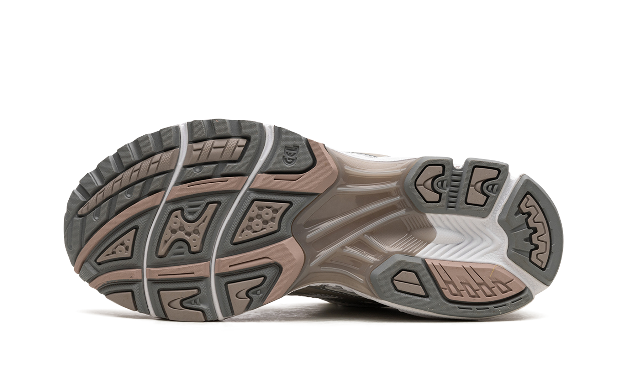 asics gel kayano 14 white moonrock women s+1202A056-106+bottom view