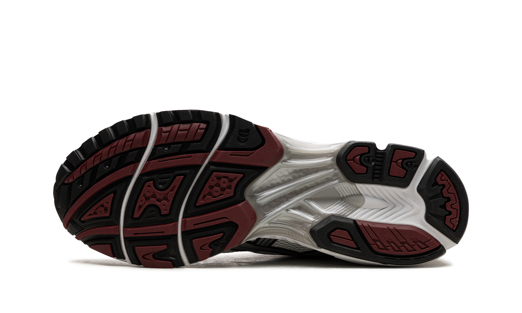 asics gel kayano 14 white pure silver+1201A019-104+bottom view