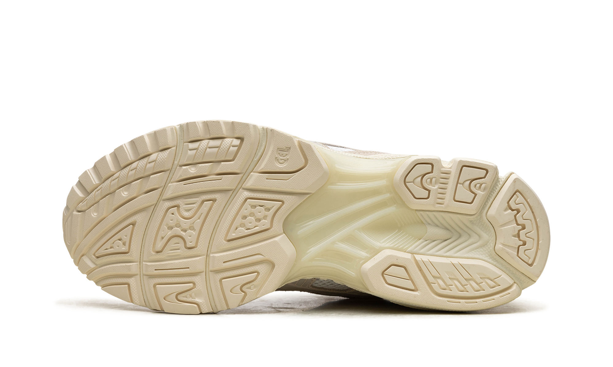 asics gel kayano 14 white smoke grey women s+1202A105-103+bottom view