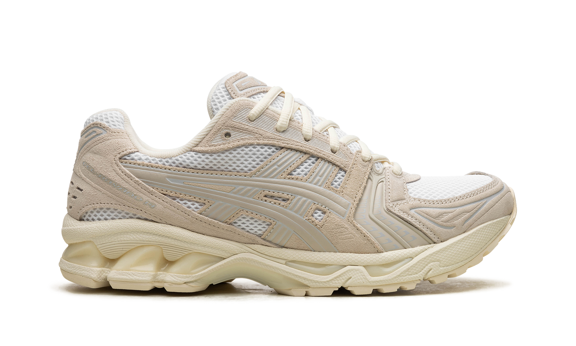 asics gel kayano 14 white smoke grey women s+1202A105-103+right view
