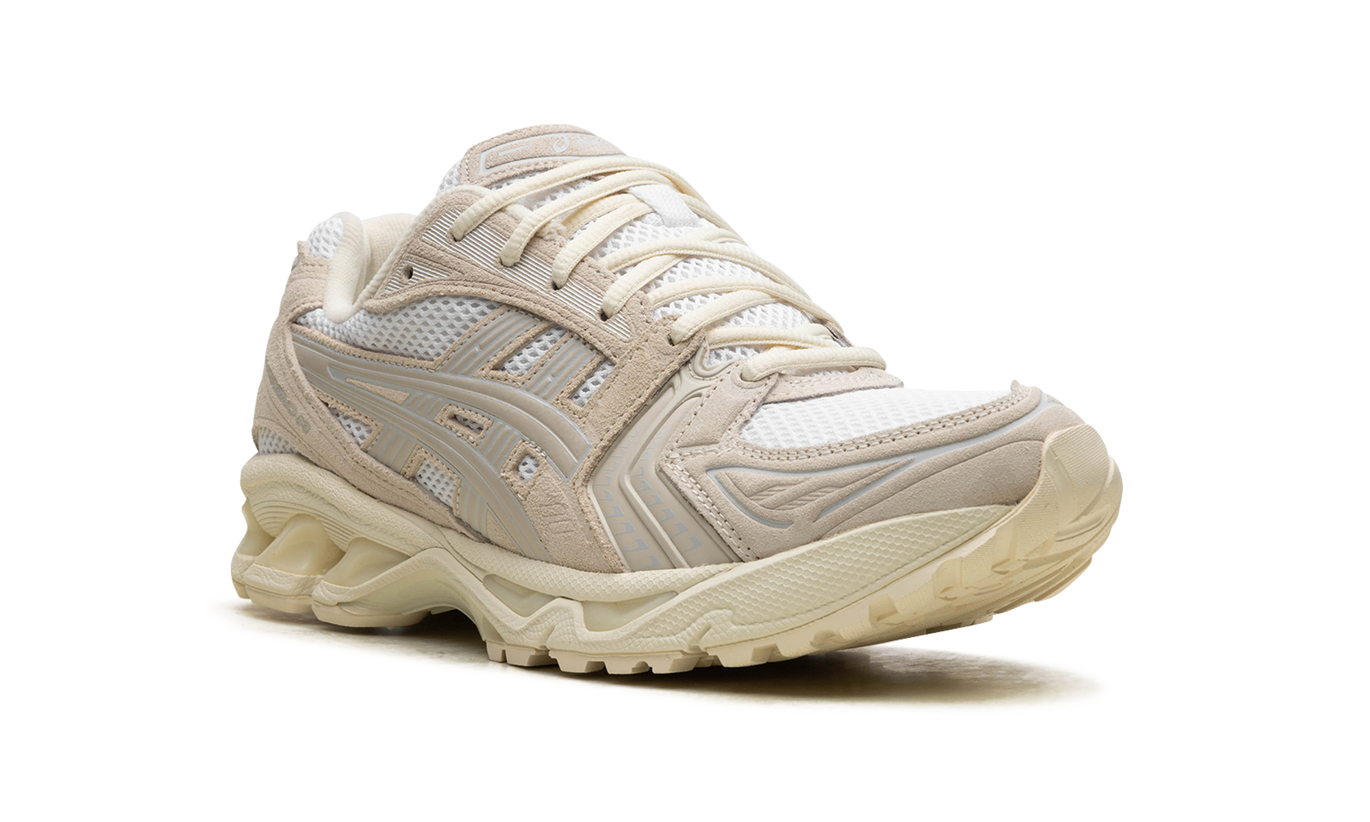 asics gel kayano 14 white smoke grey women s+1202A105-103+diagnol right view