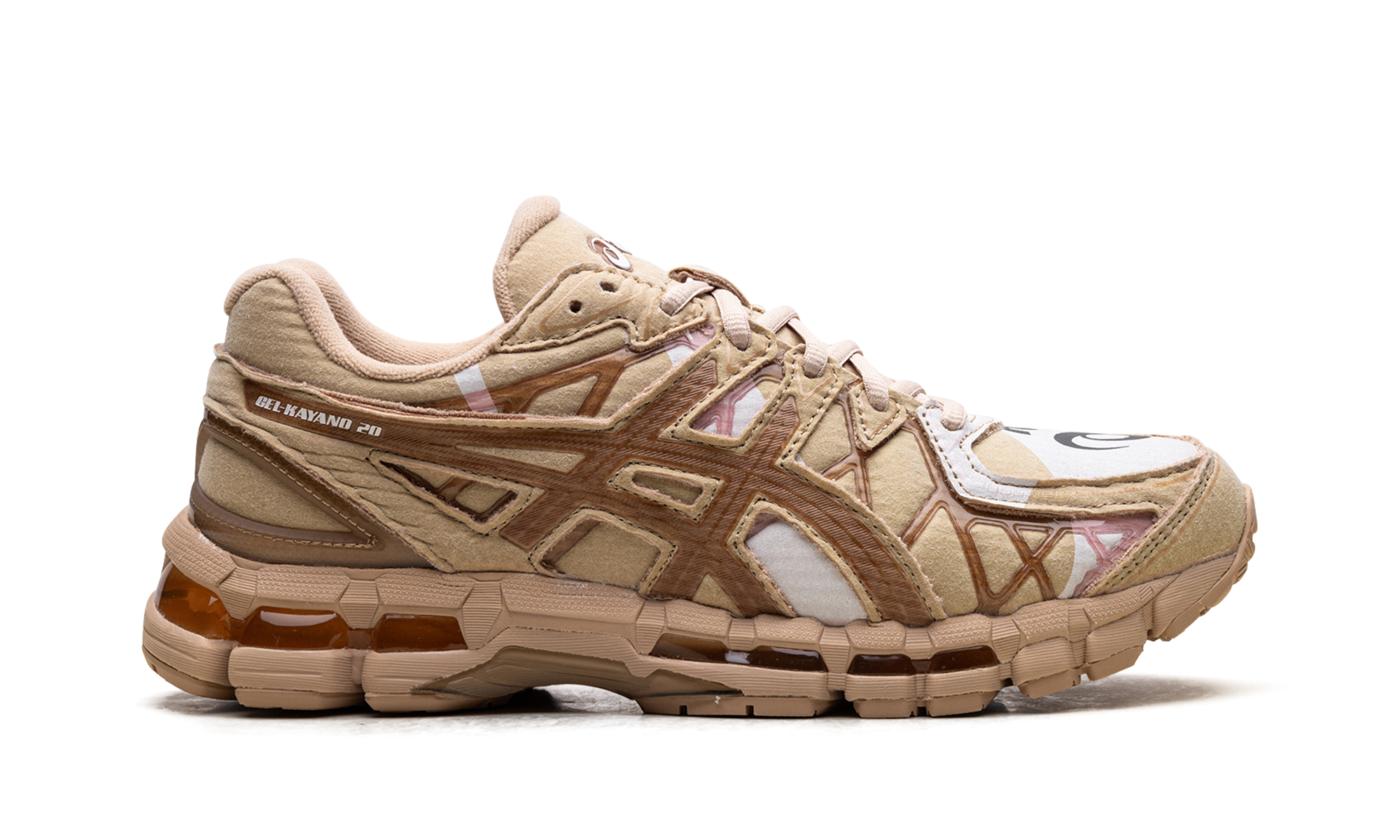asics gel kayano 20 doublet cardboard+1203A519-200+right view