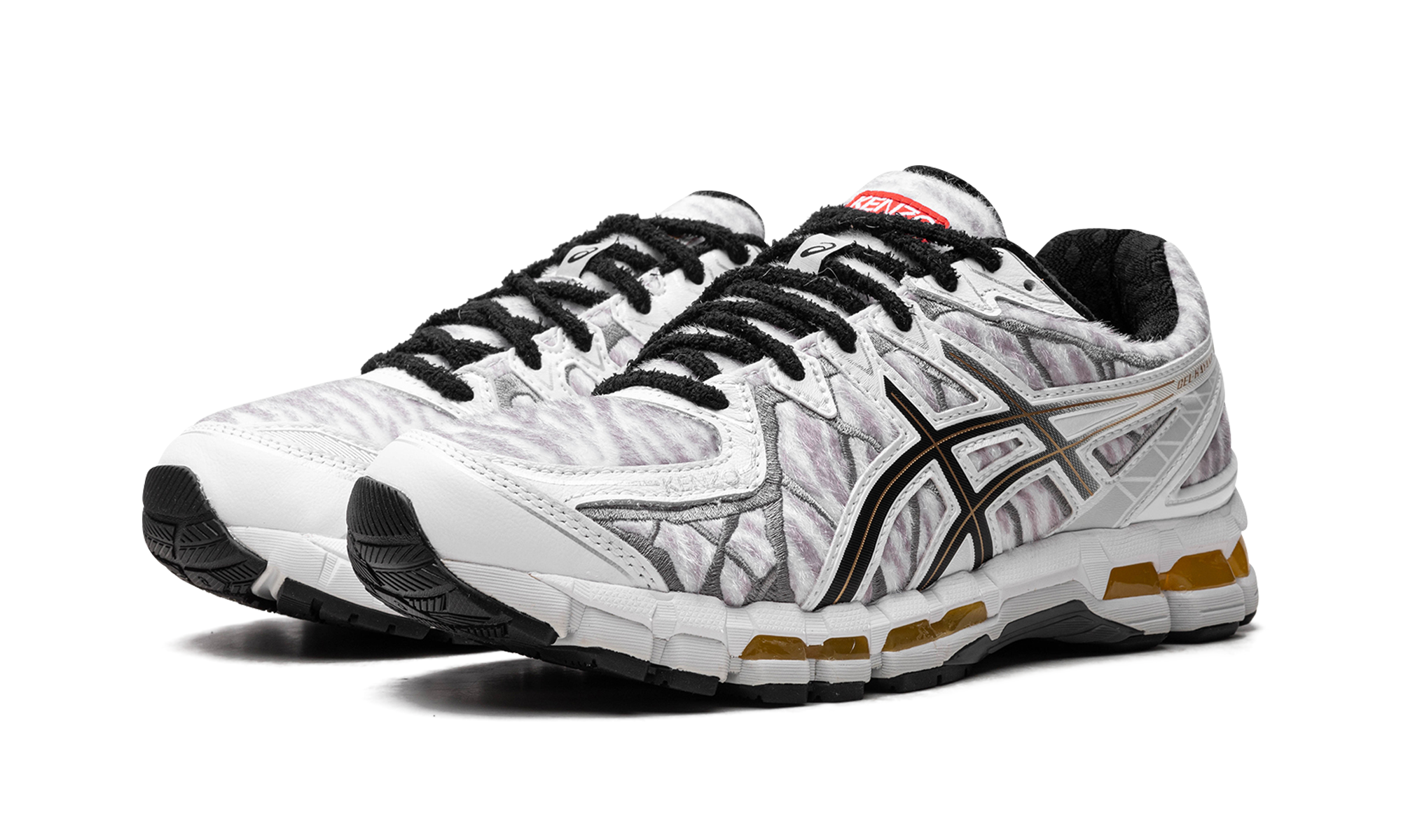 asics gel kayano 20 kenzo glacier grey+1201B032-020+diagnol left view