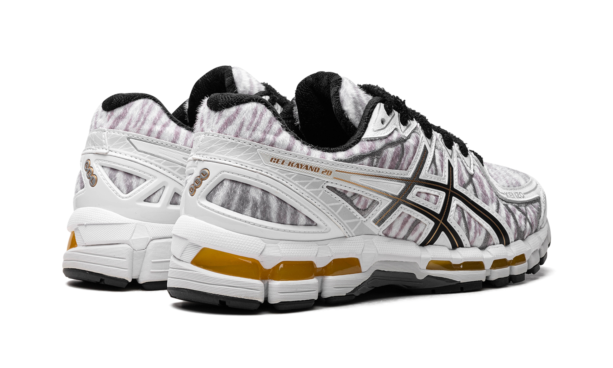 asics gel kayano 20 kenzo glacier grey+1201B032-020+diagnol right behind view