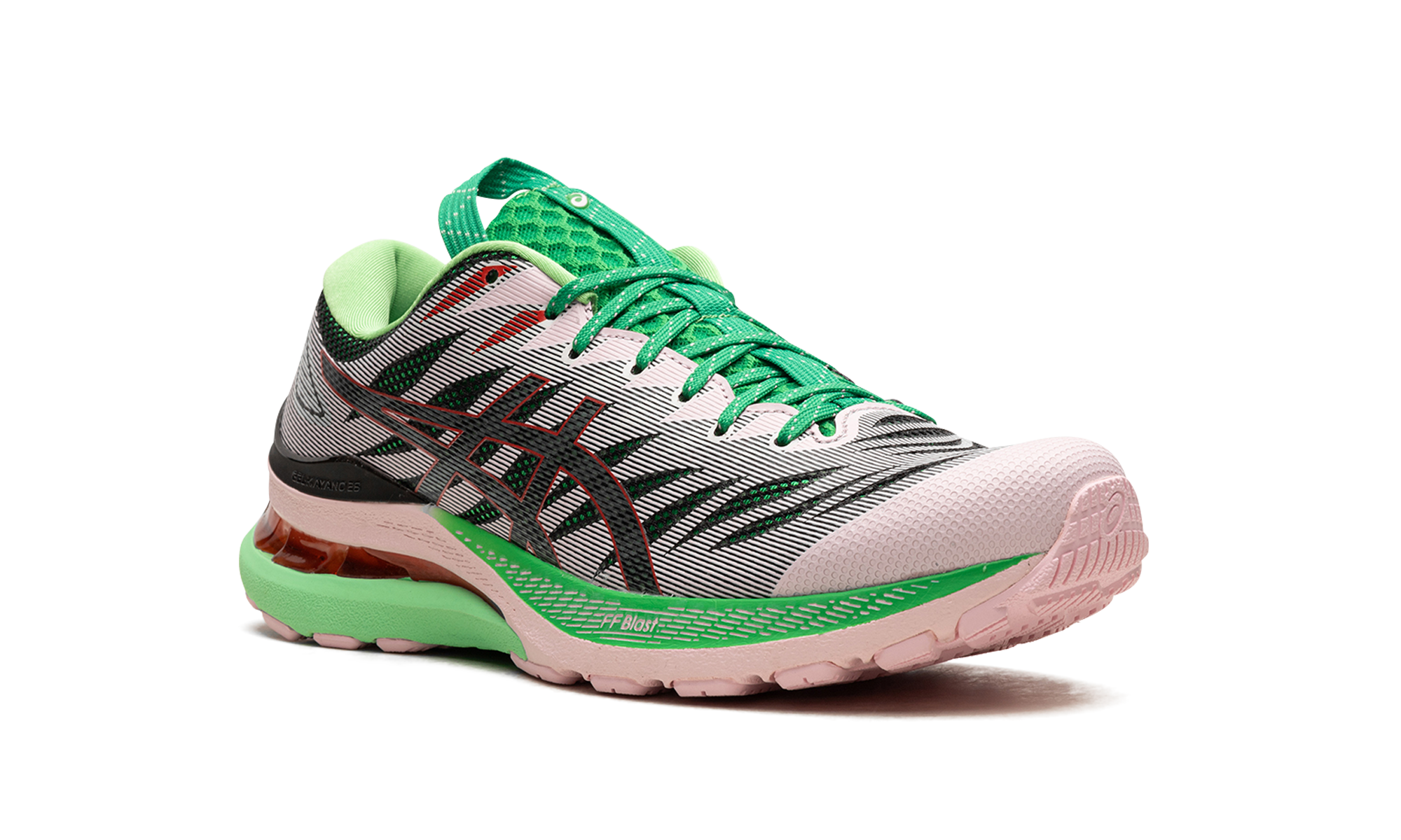 asics gel kayano 28 sweet dreams green eyes women s+1202A261-700+diagnol right view