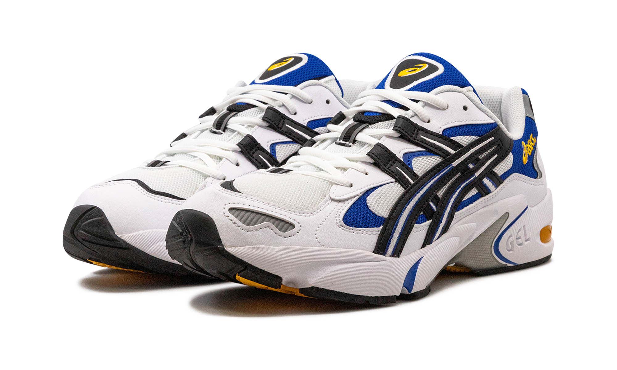 asics gel kayano 5 og white black+1191A099-101+diagnol left view