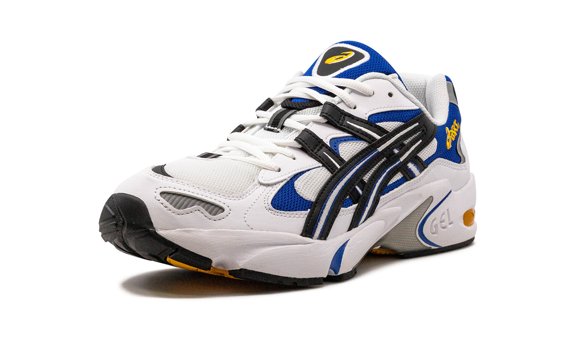 asics gel kayano 5 og white black+1191A099-101+left diagnol single view