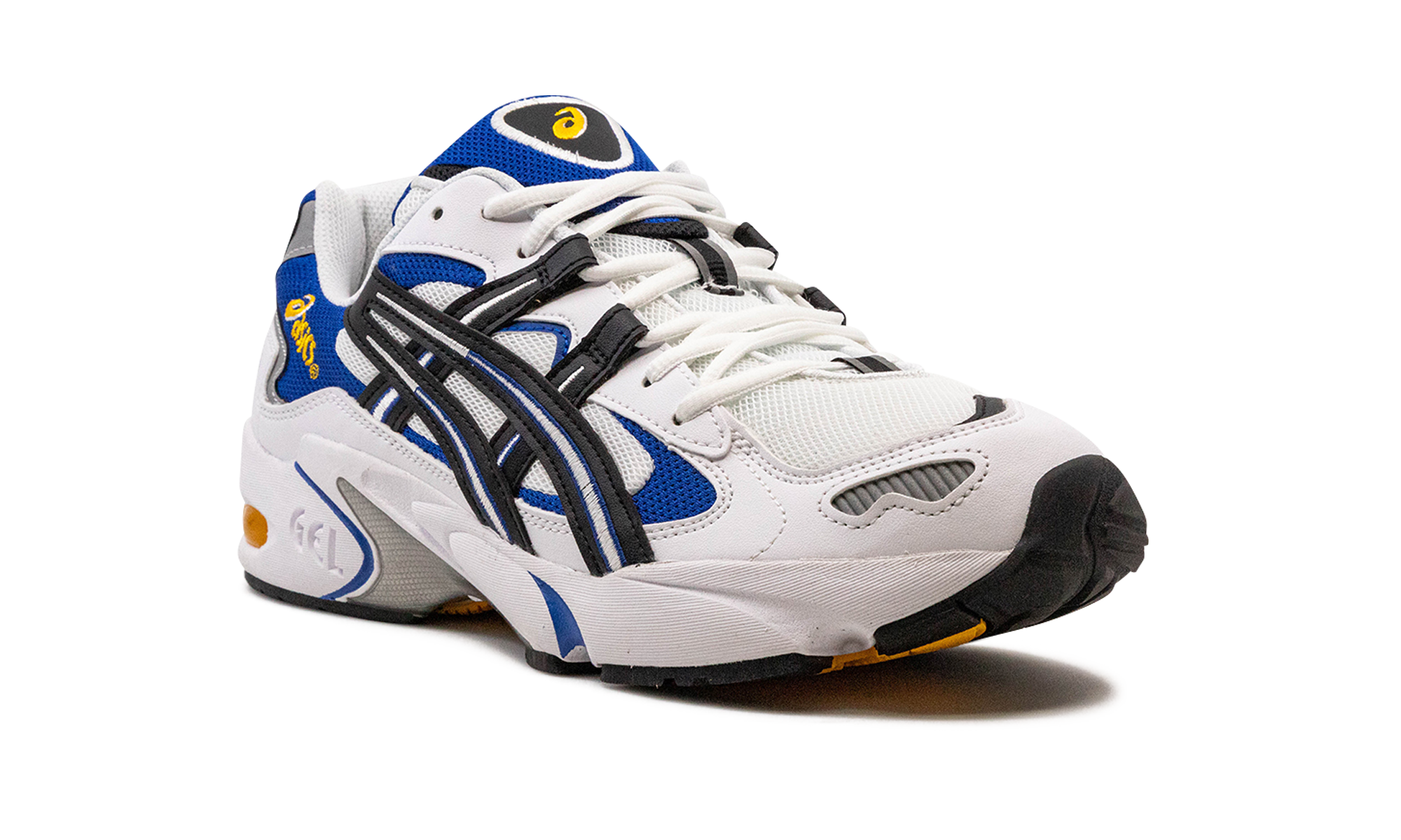 asics gel kayano 5 og white black+1191A099-101+diagnol right view