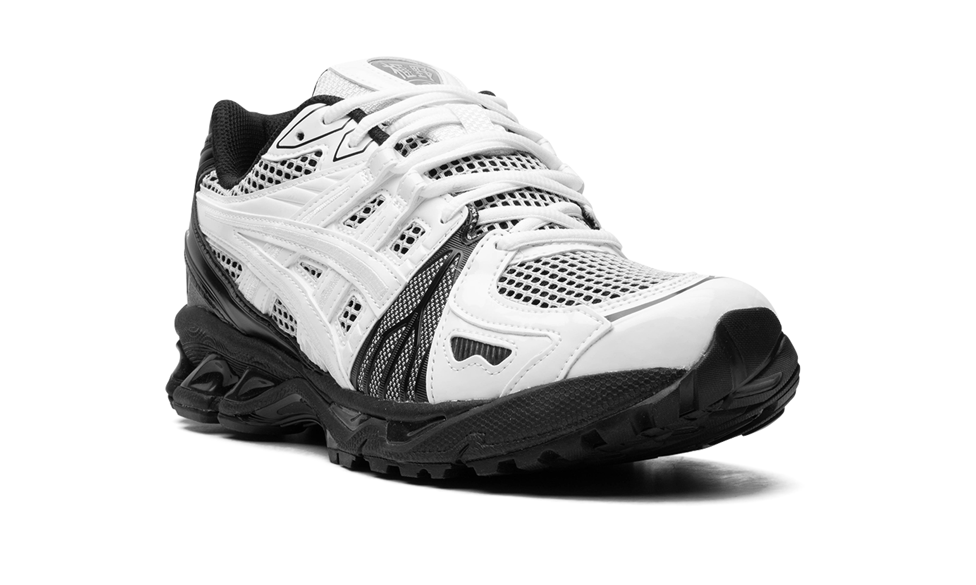 asics gel kayano legacy gmbh white black+1203A350-100+diagnol right view