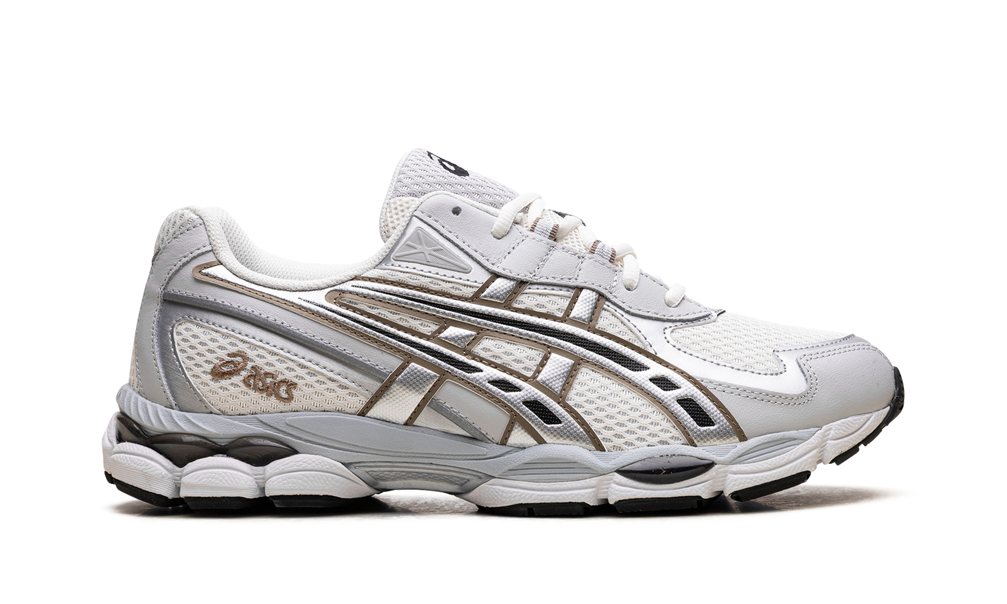 asics gel nyc 2055 cream pure silver+1203A542-100+right view