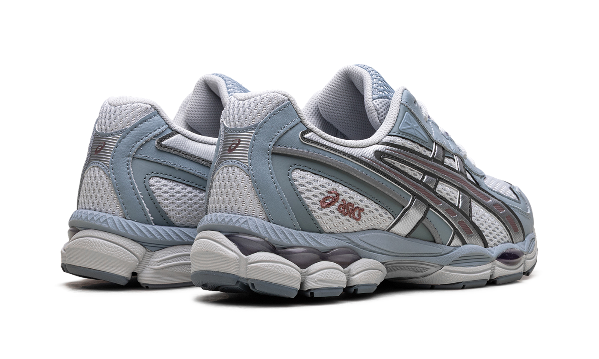 asics gel nyc 2055 glacier dolphin grey+1203A542-020+diagnol right behind view