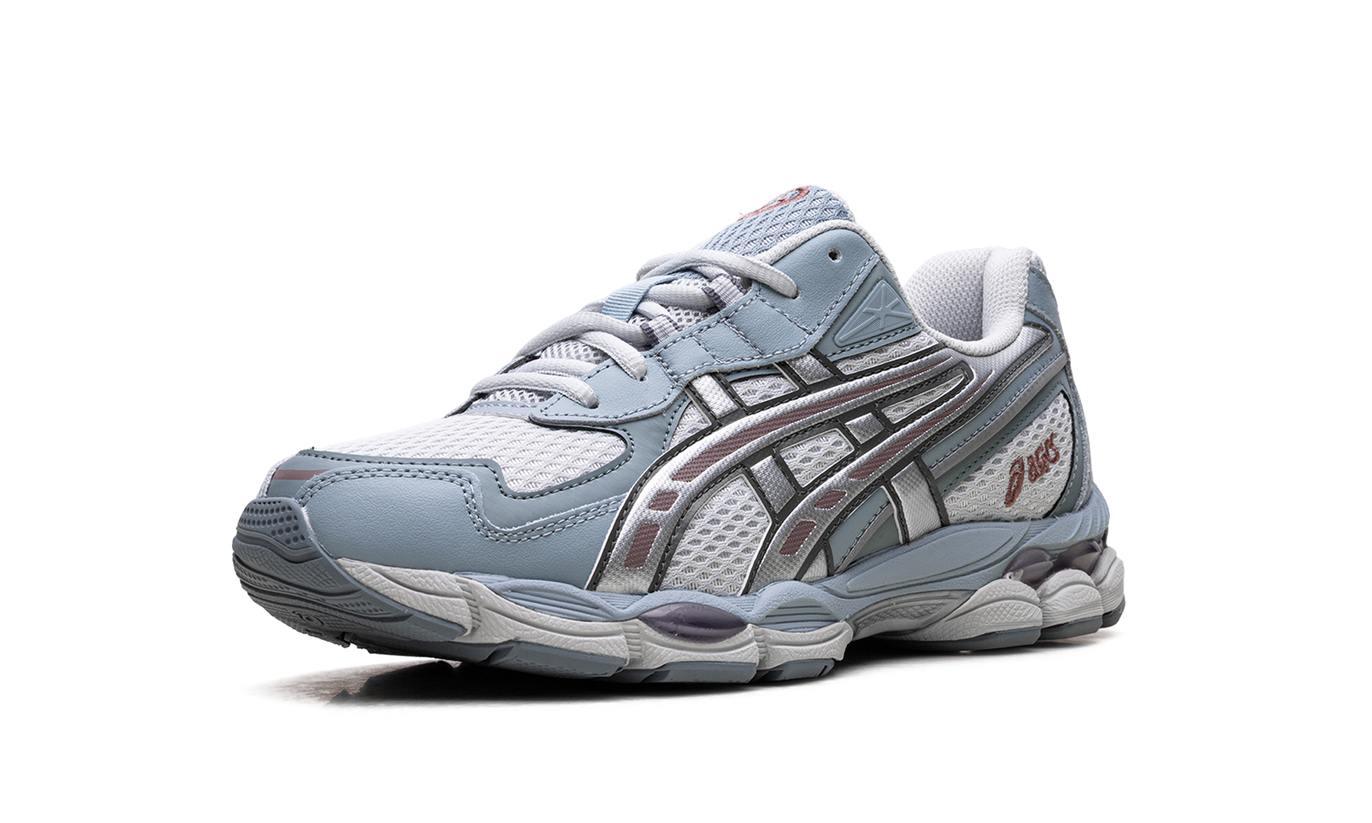 asics gel nyc 2055 glacier dolphin grey+1203A542-020+left diagnol single view