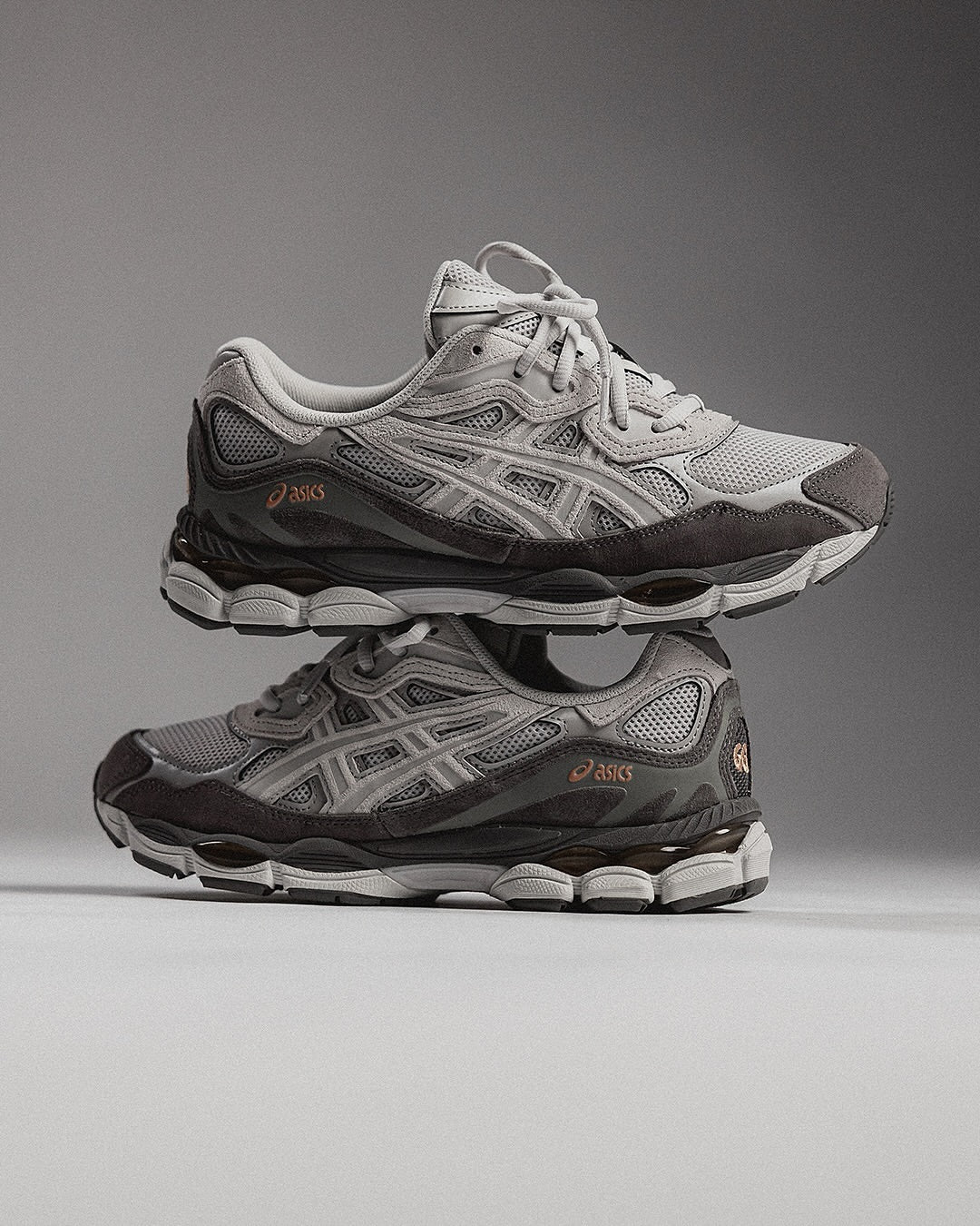 ASICS Gel-NYC Cloud Grey Cement Grey, Lifestyle View 2, SKU 1203A383-026