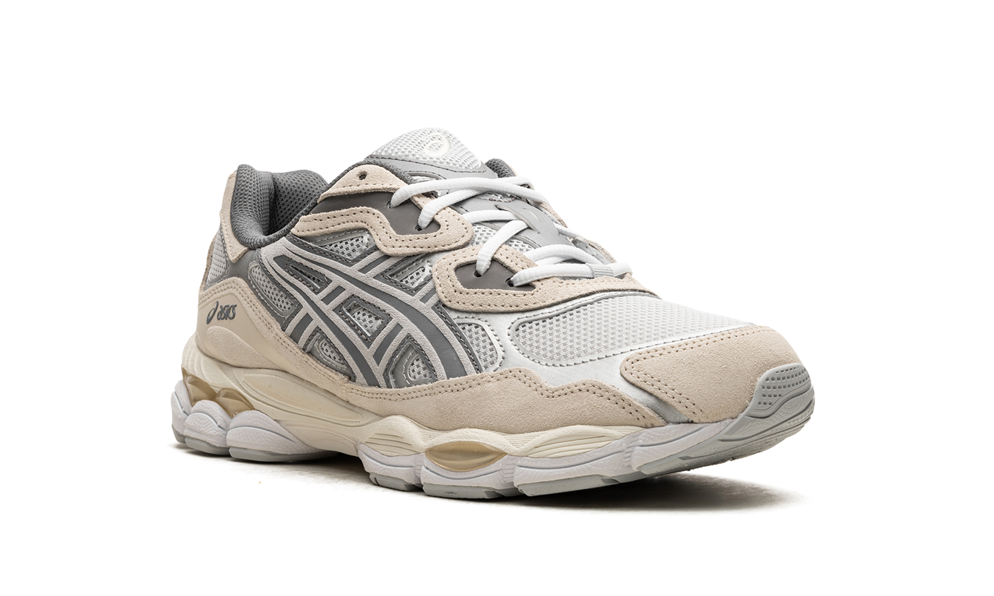 asics gel nyc concrete oatmeal+1203A383-020+diagnol right view