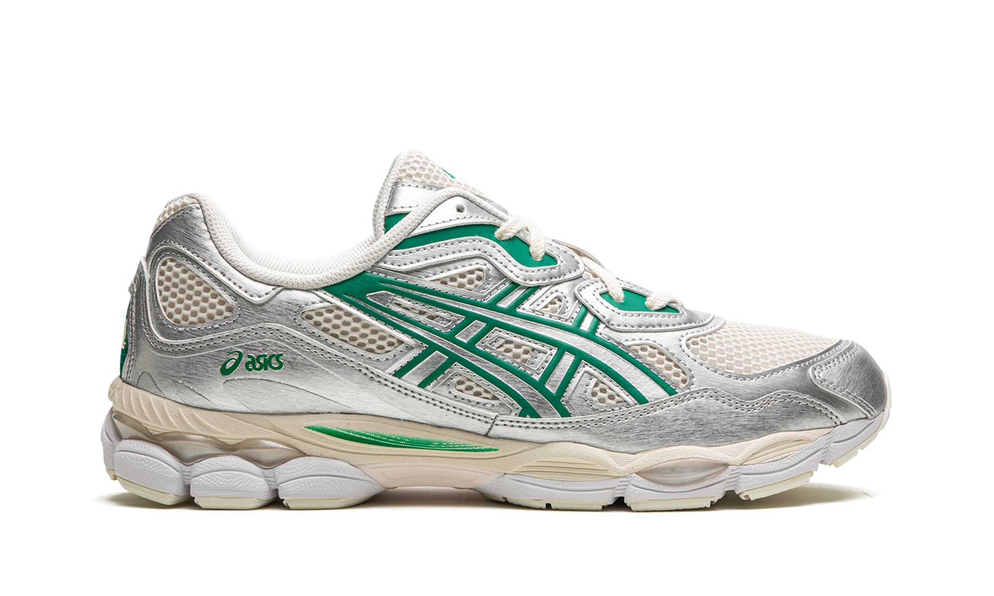 asics gel nyc cream kale+1201A971-200+right view