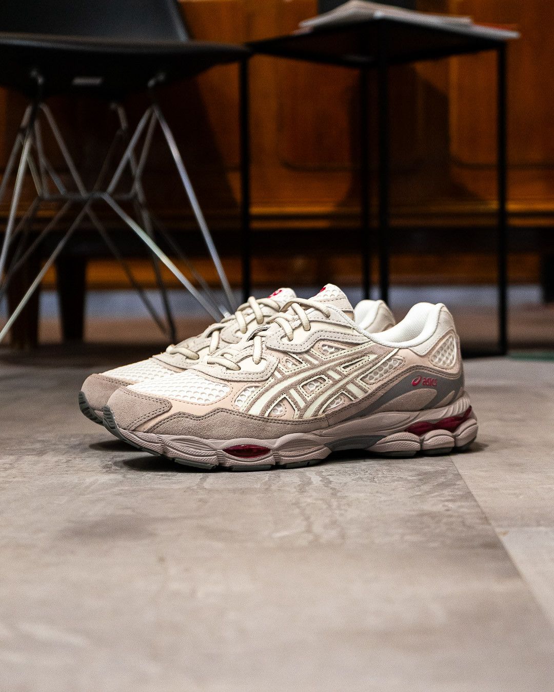 ASICS Gel-NYC Cream Moonrock, Lifestyle View 3, SKU 1203A372-100