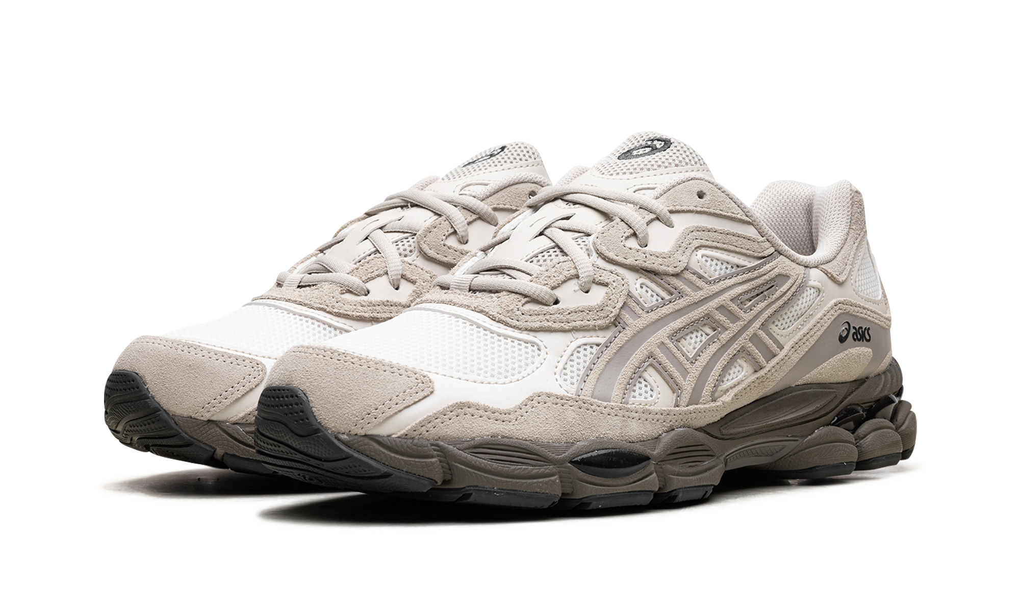 asics gel nyc cream putty+1203A383-105+diagnol left view