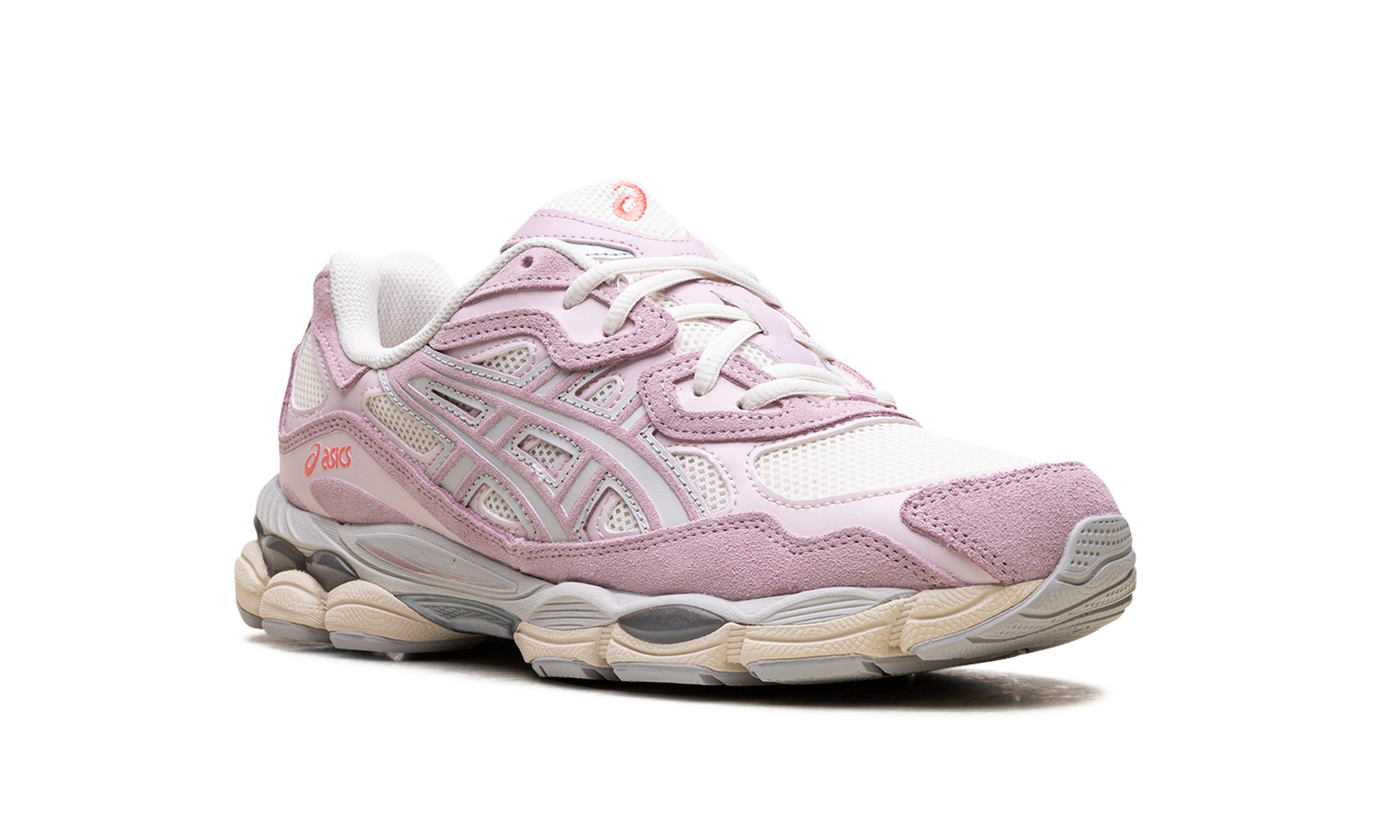 asics gel nyc cream rose water+1203A383-106+diagnol right view