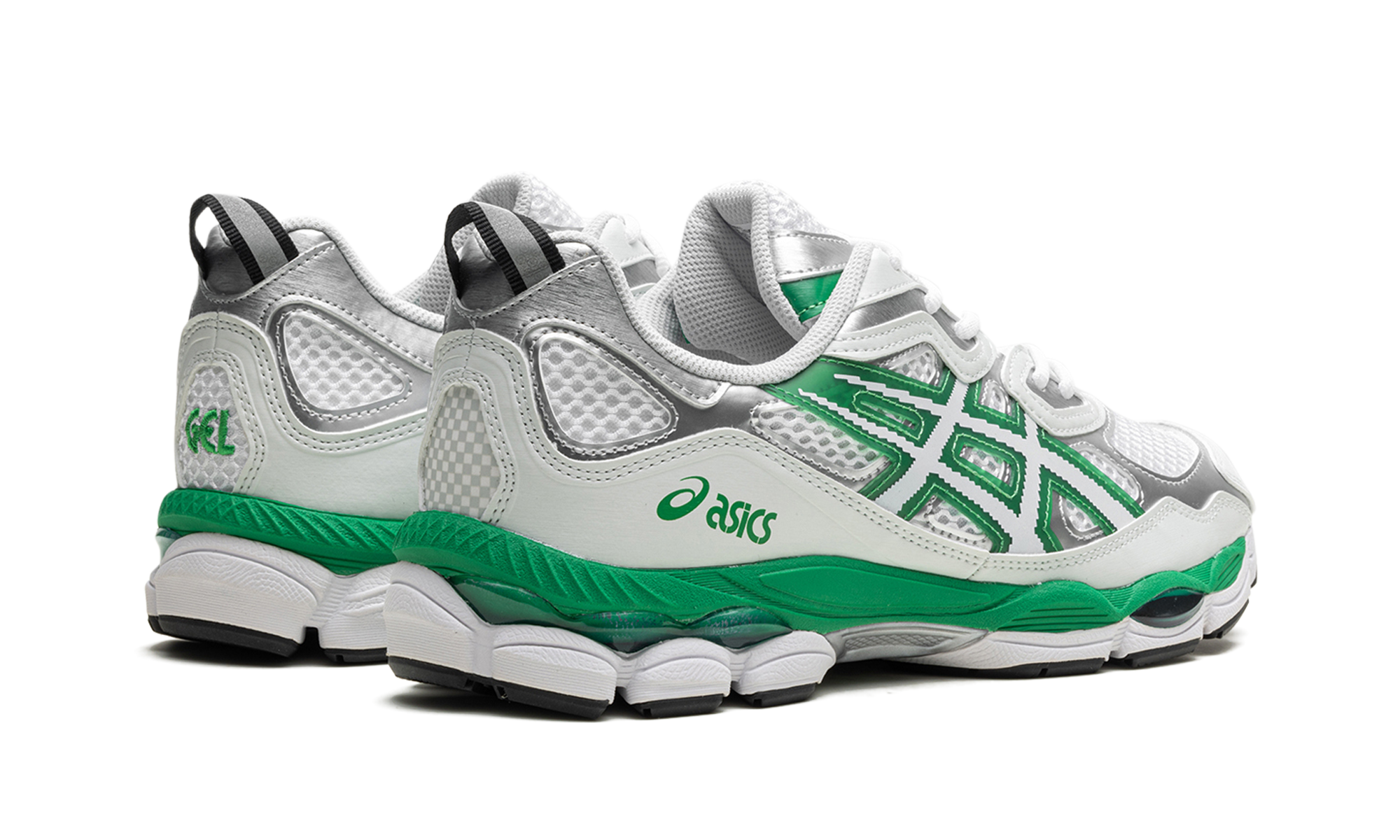 asics gel nyc hidden ny+1201B001-100+diagnol right behind view