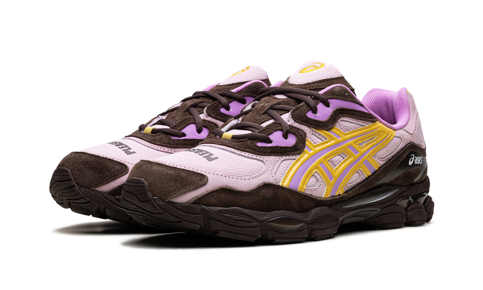 asics gel nyc pleasures+1203A622-700+diagnol left view