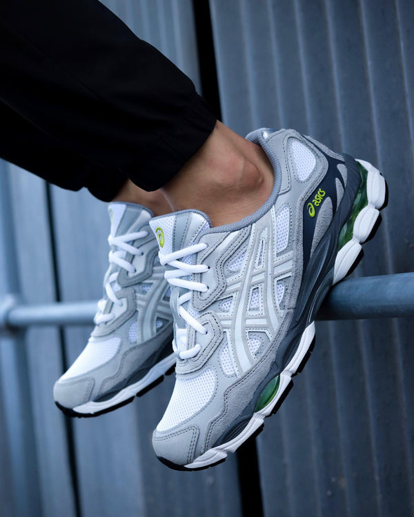 ASICS Gel-NYC White Glacier Grey, Lifestyle View 2, SKU 1203A383-109