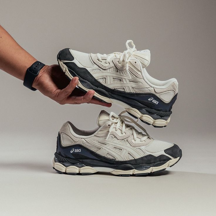 ASICS Gel-NYC White Smoke Grey, Lifestyle View 4, SKU 1203A383-111