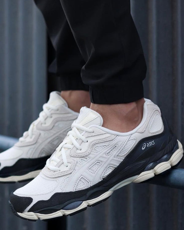 ASICS Gel-NYC White Smoke Grey, Lifestyle View 3, SKU 1203A383-111