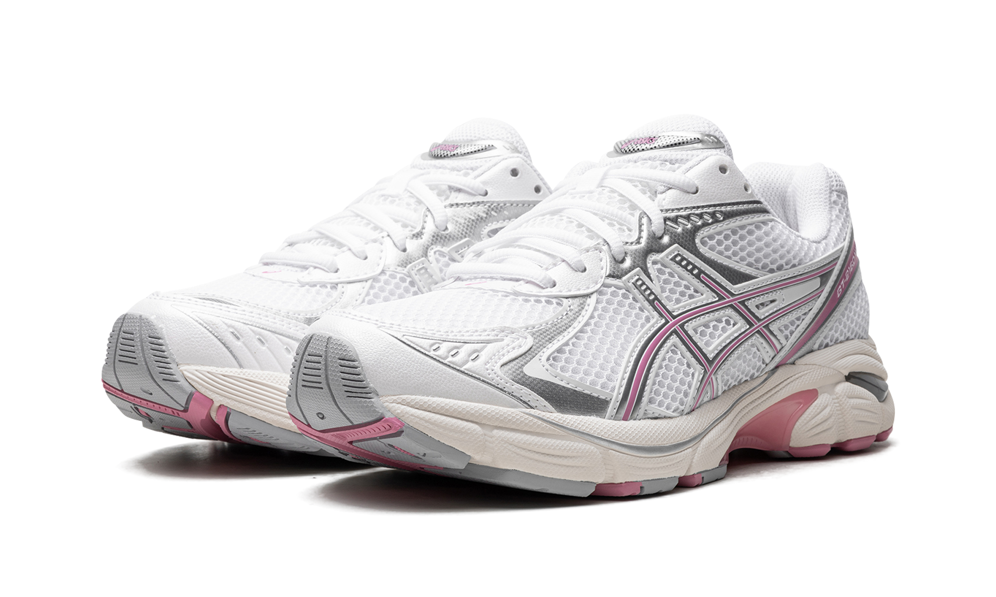 asics gt 2160 white sweet pink+1203A275-107+diagnol left view
