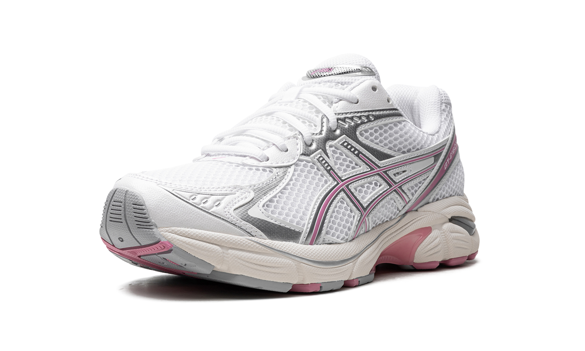 asics gt 2160 white sweet pink+1203A275-107+left diagnol single view
