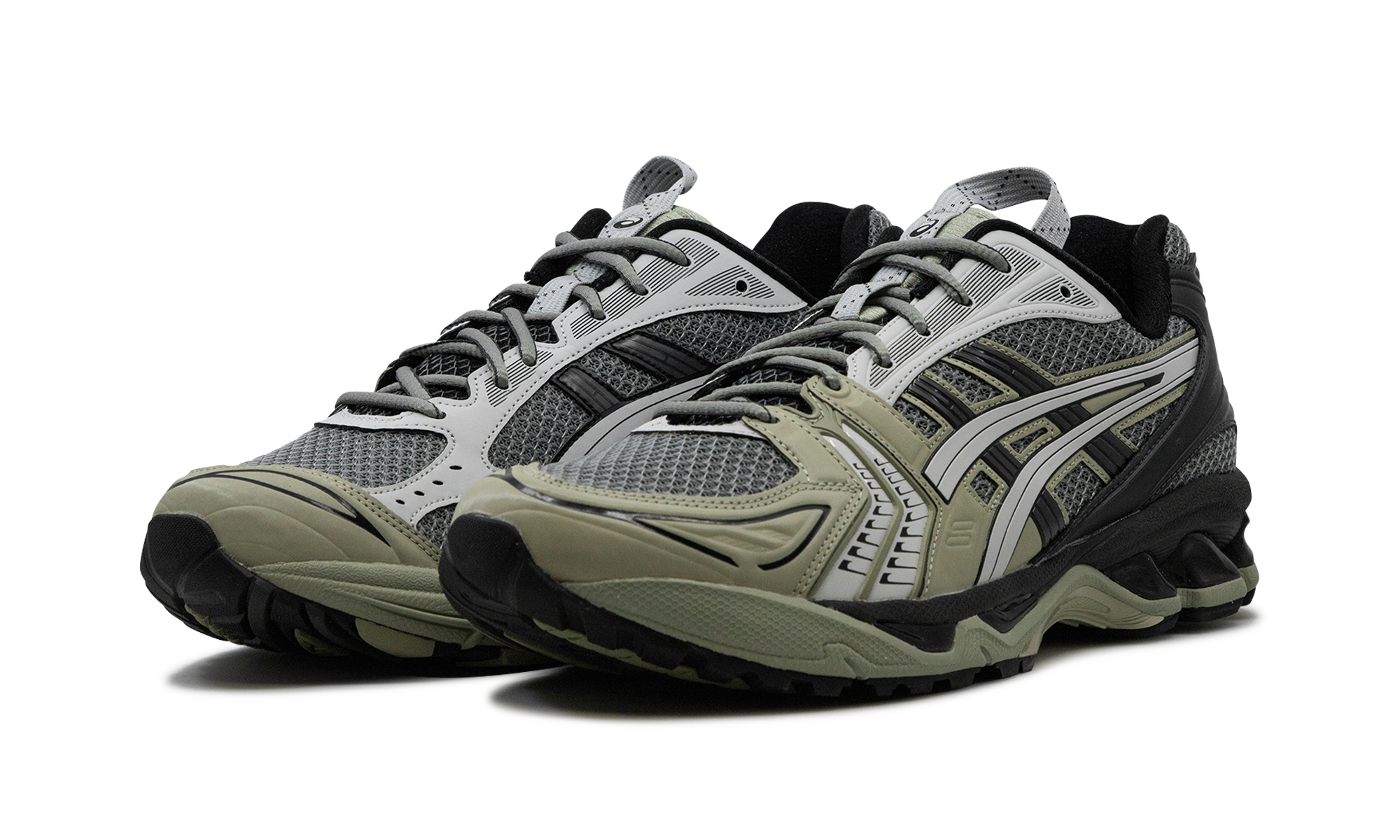 asics ub1 s gel kayano 14 piedmont grey sage+1201A189-020+diagnol left view